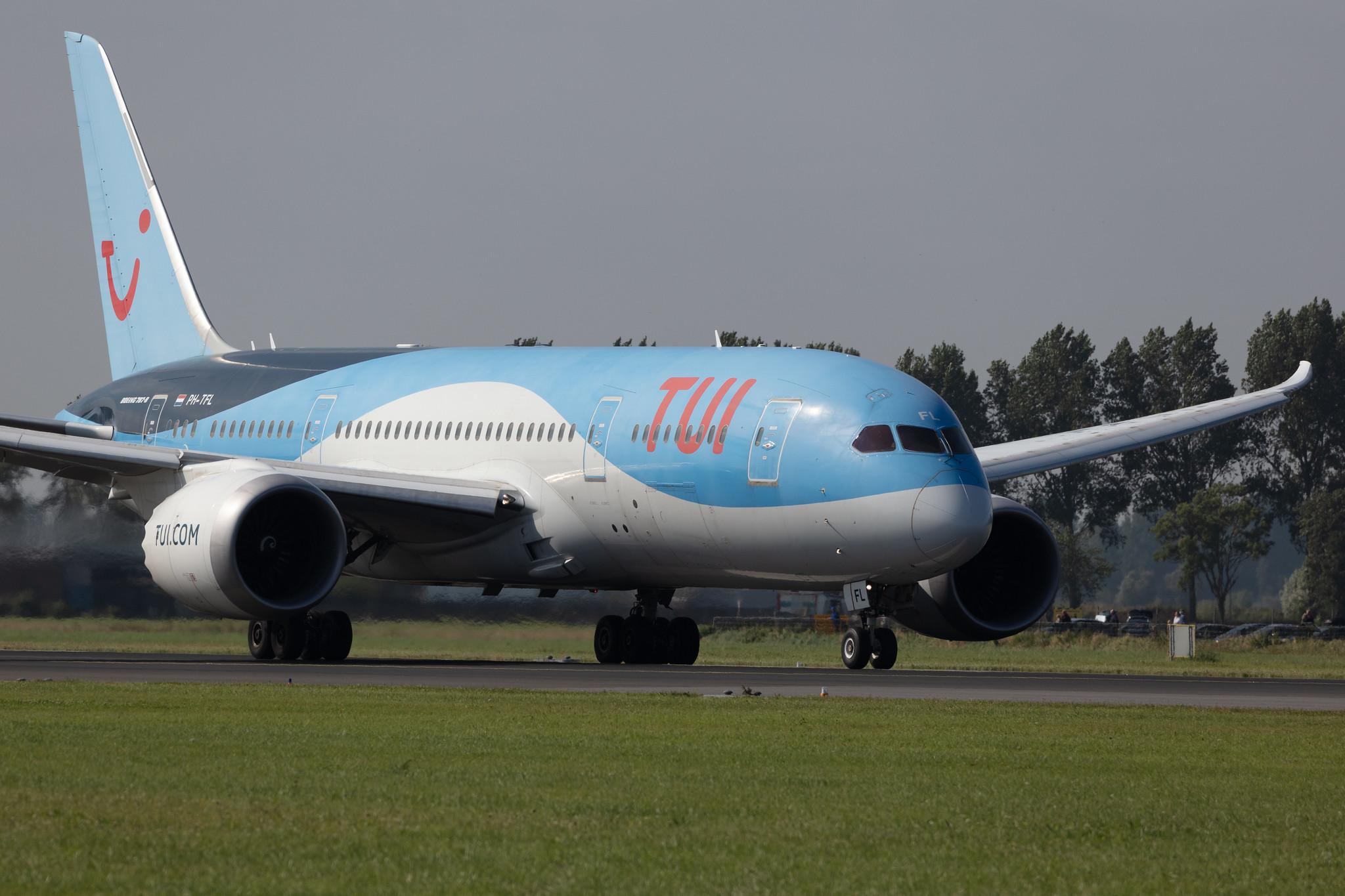 Amsterdam Schiphol: TUI (X3 / TUI) | Operator: TUI fly Netherlands |  Boeing 787-8 Dreamliner B788 | PH-TFL | MSN 37228