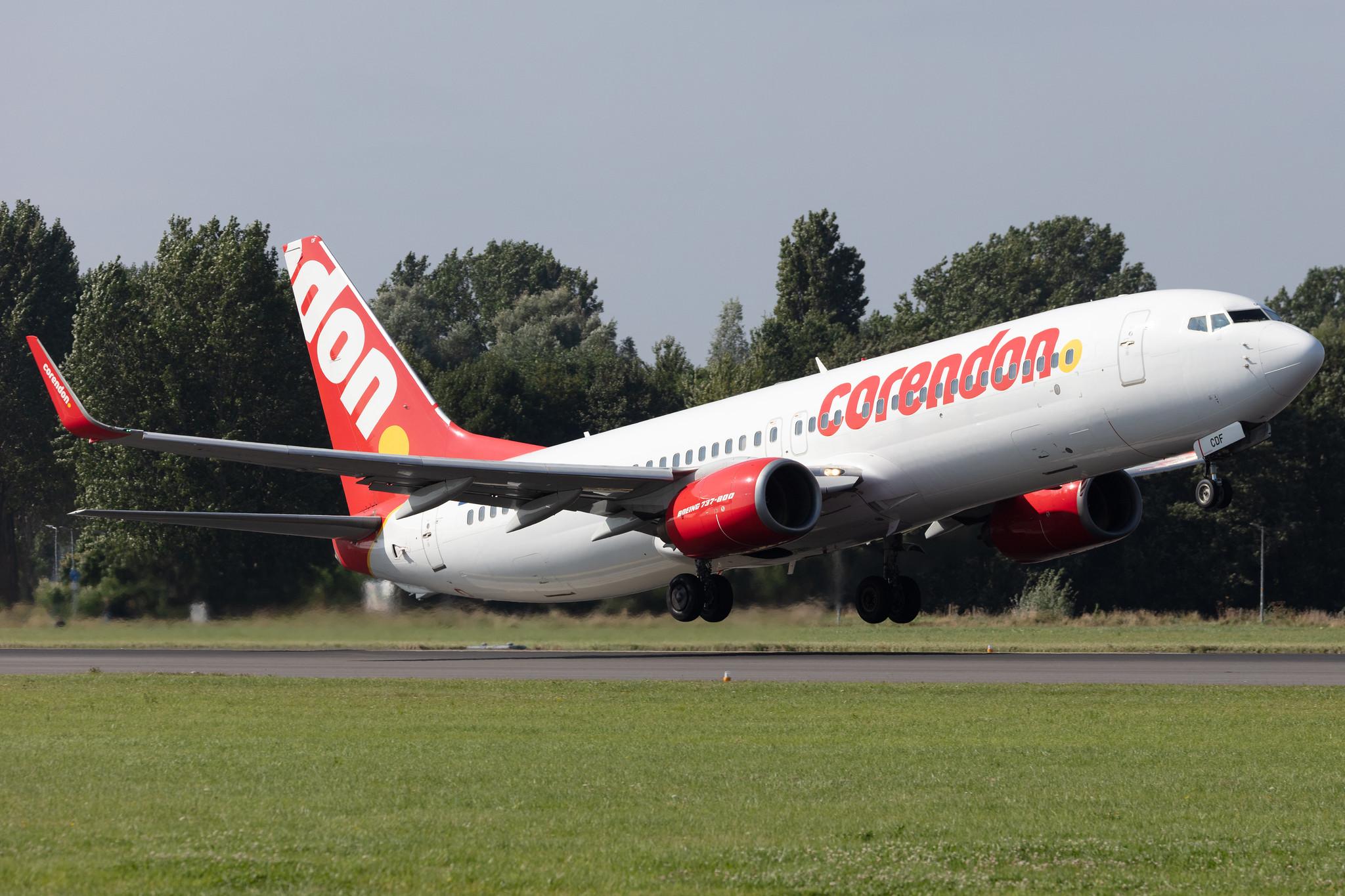 Amsterdam Schiphol: Corendon Airlines (XC / CAI) | Operator: Corendon Dutch Airlines |  Boeing 737-804 B738 | PH-CDF | MSN 28227
