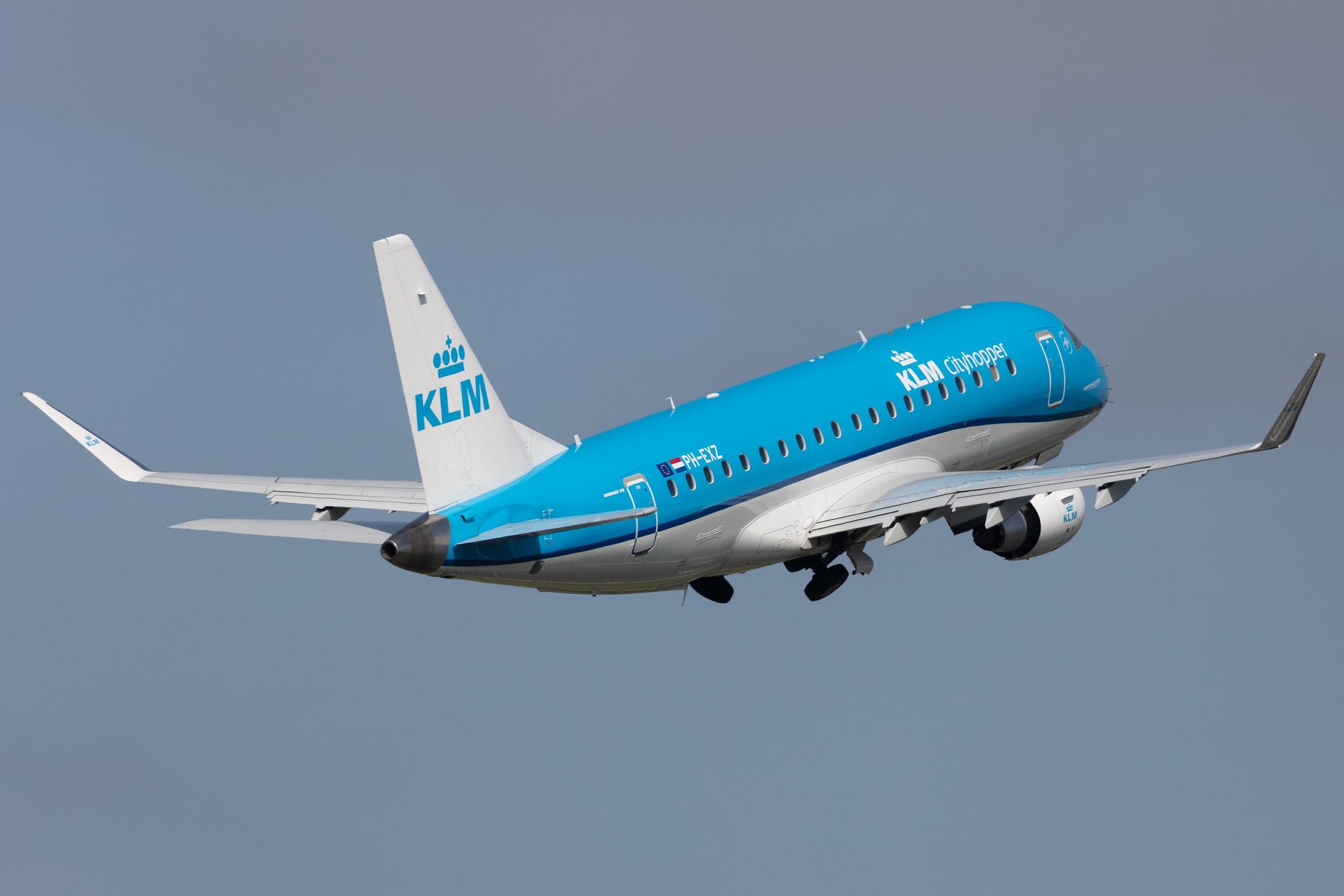 Amsterdam Schiphol: KLM (KL / KLM) | Operator: KLM Cityhopper |  Embraer E175STD E75L | PH-EXZ | MSN 17000723