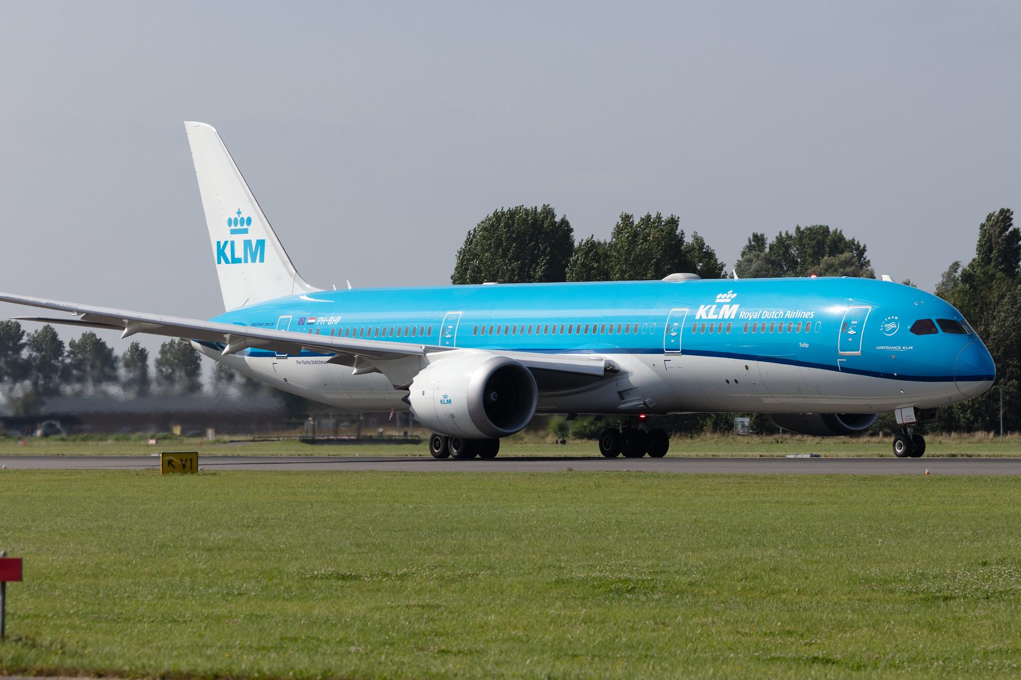 Amsterdam Schiphol: KLM (KL / KLM) |  Boeing 787-9 Dreamliner B789 | PH-BHP | MSN 42506