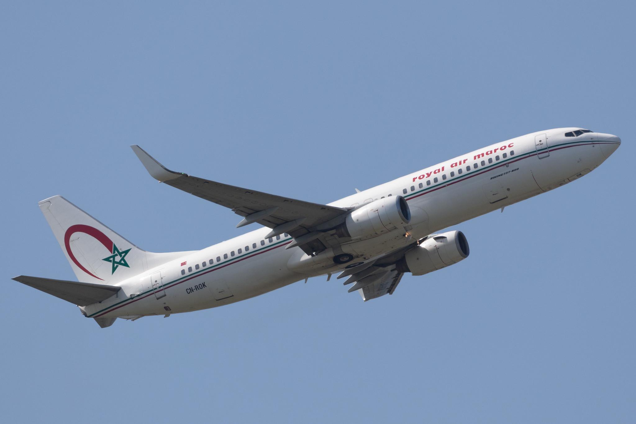 Amsterdam Schiphol: Royal Air Maroc (AT / RAM) |  Boeing 737-8B6 B738 | CN-ROK | MSN 33064