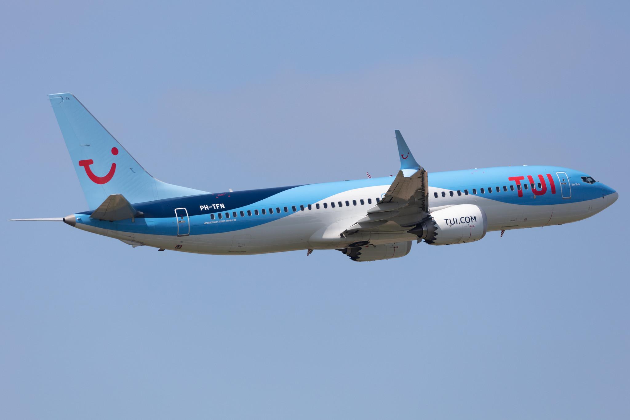 Amsterdam Schiphol: TUI (X3 / TUI) | Operator: TUI fly Netherlands |  Boeing 737 MAX 8 B38M | PH-TFN | MSN 44596