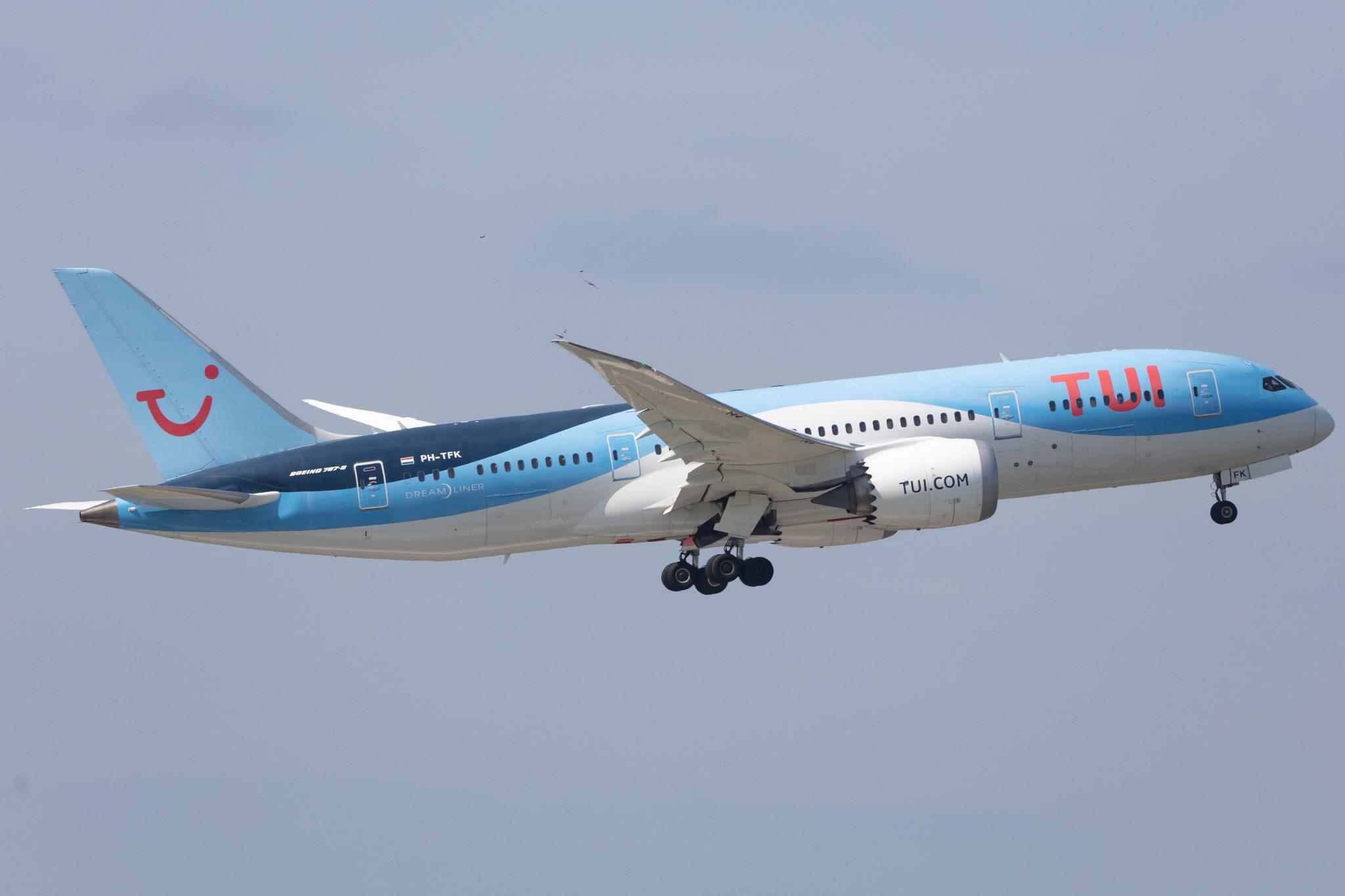 Amsterdam Schiphol: TUI (X3 / TUI) | Operator: TUI fly Netherlands |  Boeing 787-8 Dreamliner B788 | PH-TFK | MSN 36427