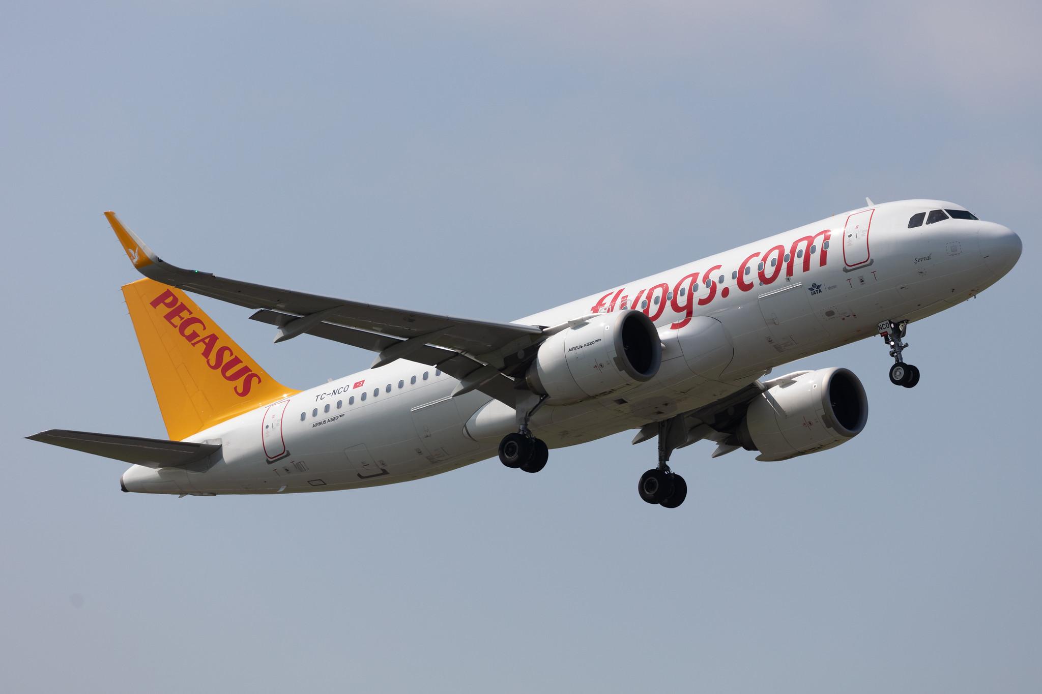 Amsterdam Schiphol: Pegasus (PC / PGT) | Operator: Pegasus Airlines |  Airbus A320-251N A20N | TC-NCO | MSN 10096