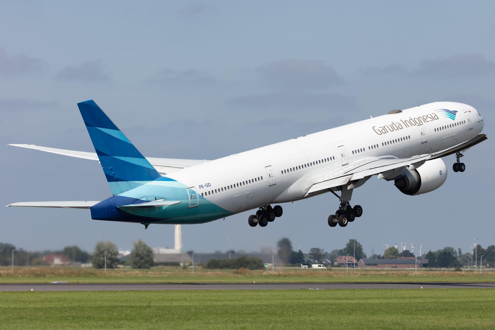 Amsterdam Schiphol: Garuda Indonesia (GA / GIA) |  Boeing 777-3U3(ER) B77W | PK-GID | MSN 29146