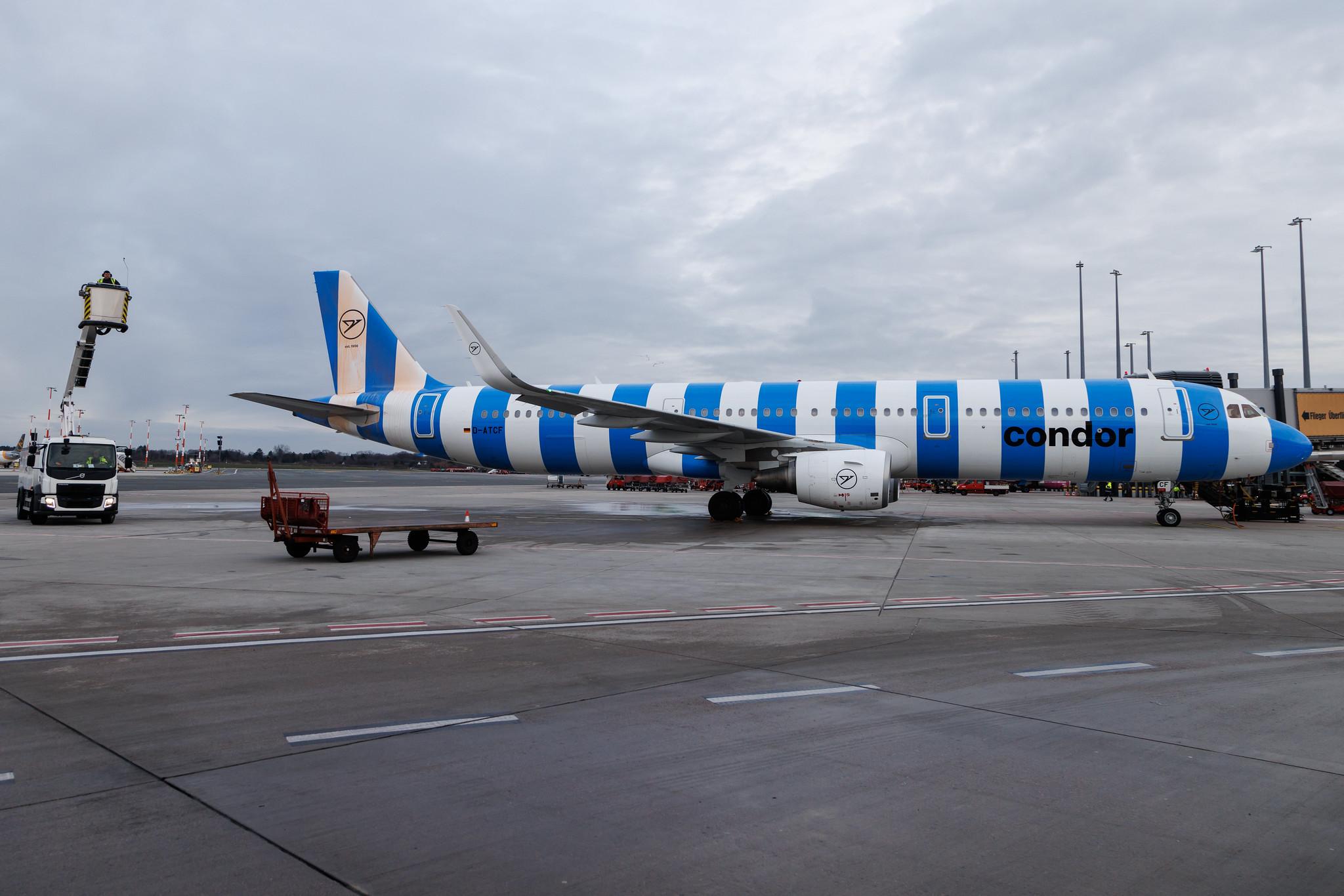 Hamburg Airport: Condor (DE / CFG) | Airbus A321-211 A321 | D-ATCF | MSN 5843
