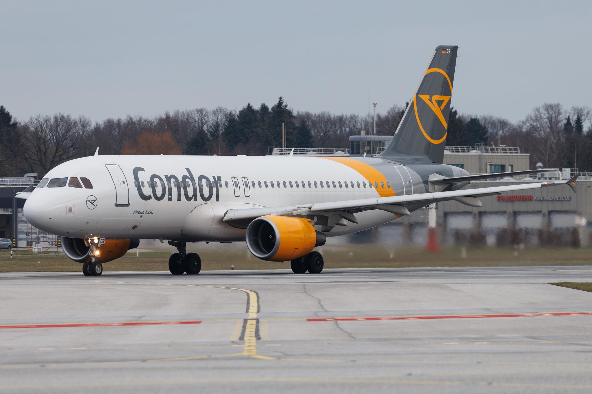 Hamburg Airport: Condor (DE / CFG) | Airbus A320-214 A320 | D-AICR | MSN 4463