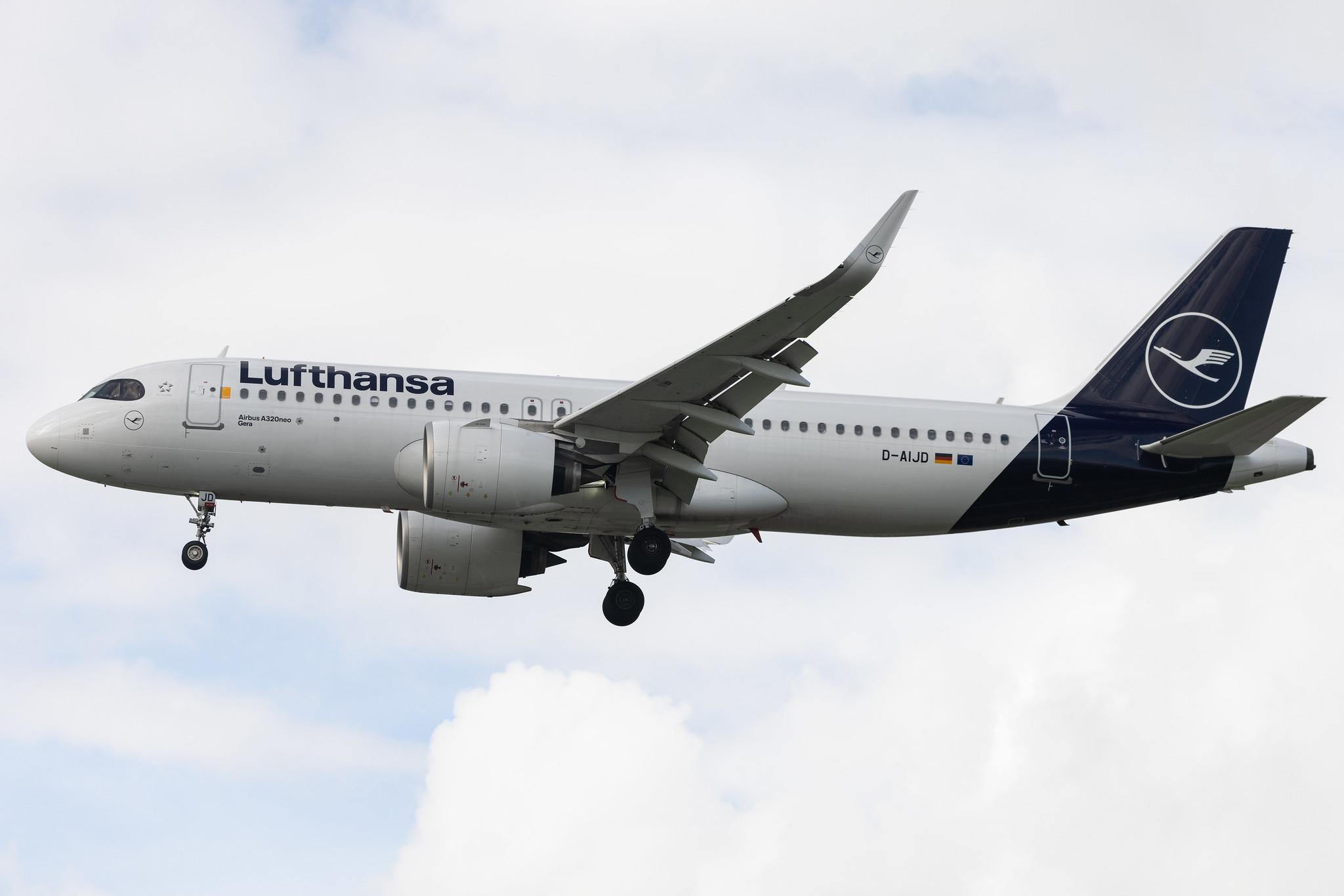 Aeroporto de Lisboa: Lufthansa (LH / DLH) | Airbus A320-271N A20N | D-AIJD | MSN 10281