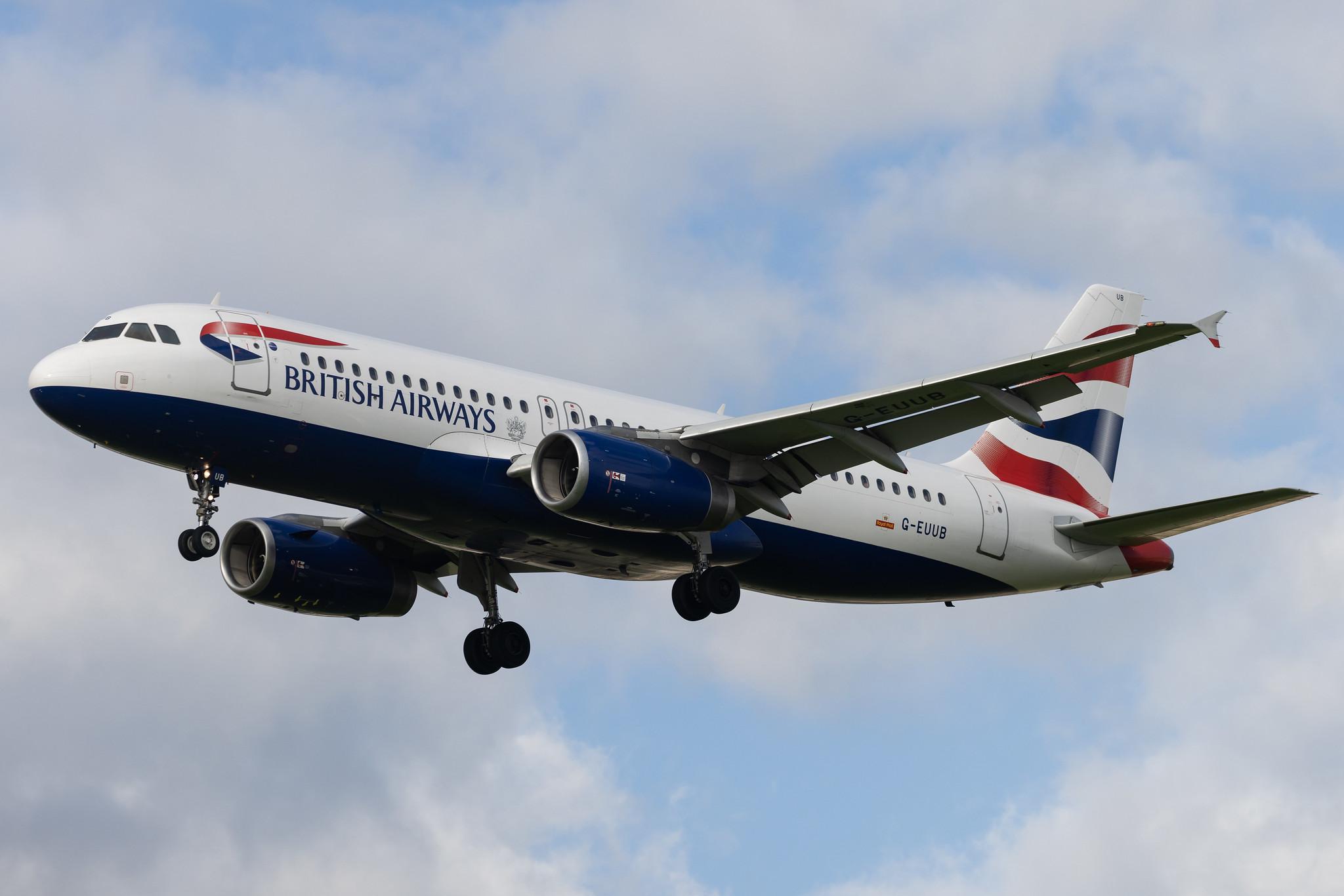 Aeroporto de Lisboa: British Airways (BA / BAW) | Airbus A320-232 A320 | G-EUUB | MSN 1689