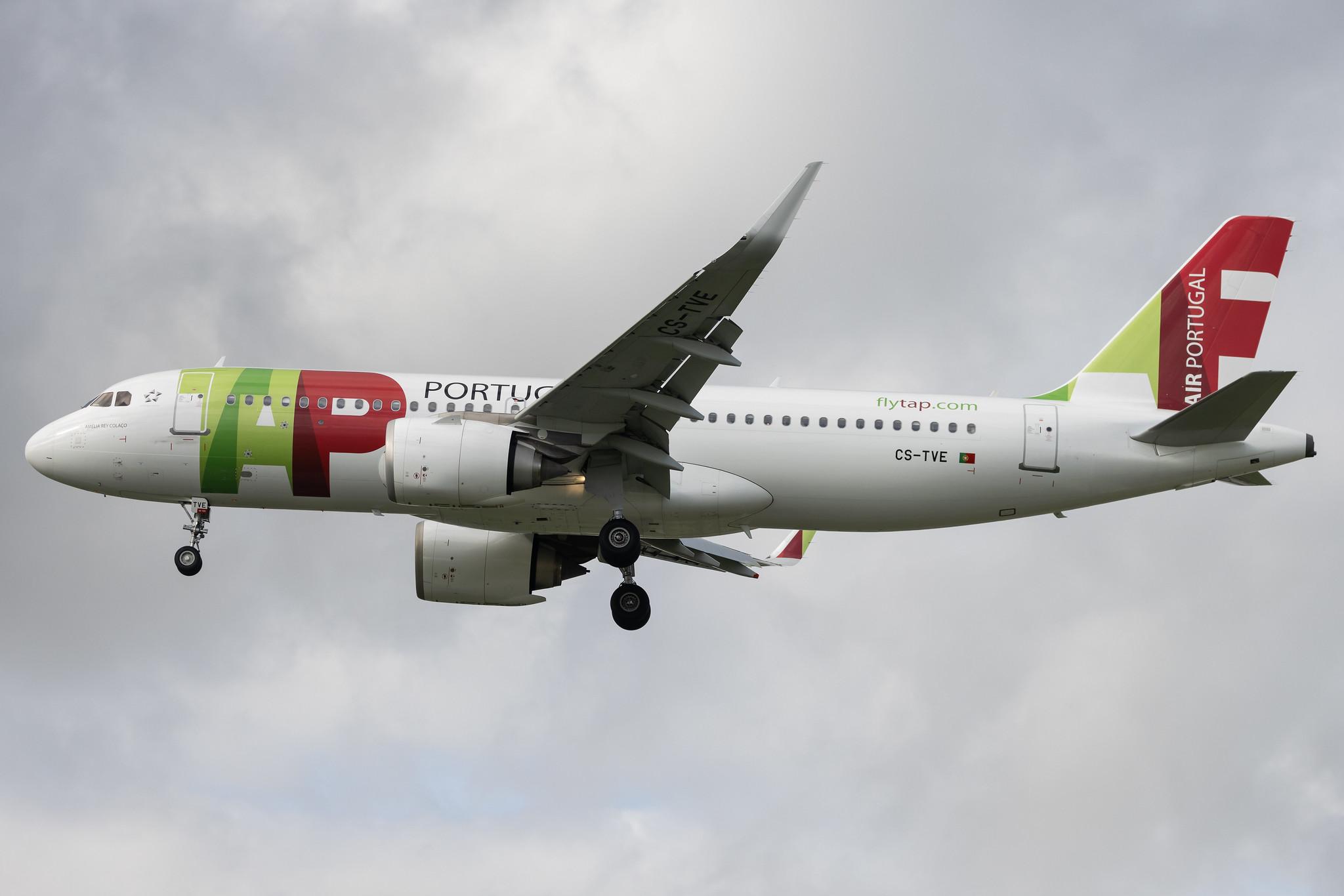Aeroporto de Lisboa: TAP Air Portugal (TP / TAP) |  Airbus A320-251N A20N | CS-TVE | MSN 8983
