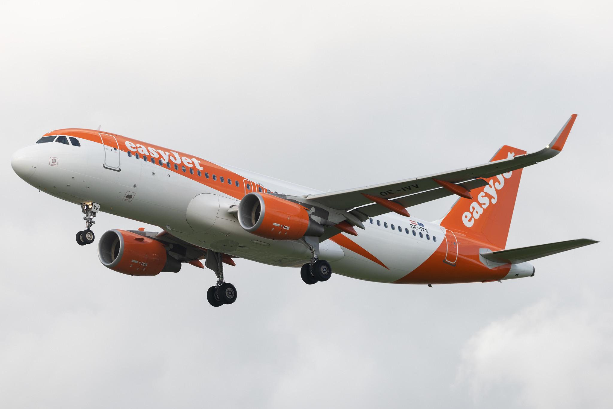 Aeroporto de Lisboa: easyJet (U2 / EZY) | Operator: easyJet Europe | Airbus A320-214 A320 | OE-IVV | MSN 6981