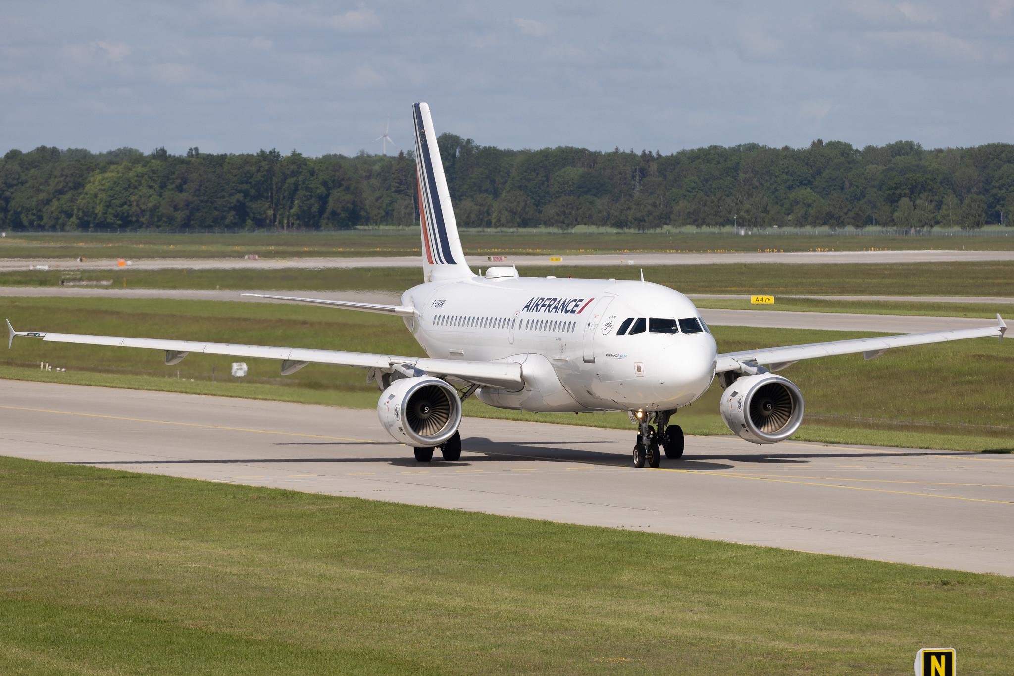 Munich Airport: Air France (AF / AFR) | Airbus A319-111 A319 | F-GRXM | MSN 2961