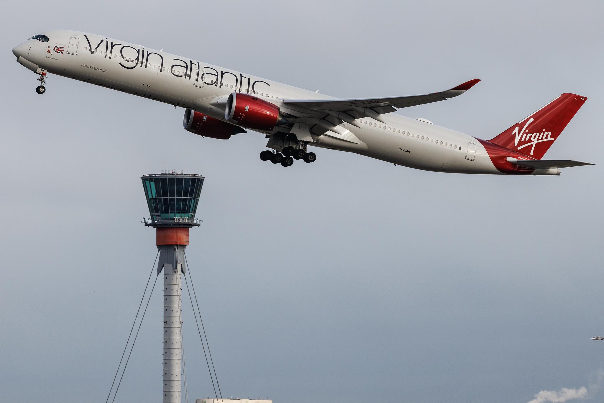 London Heathrow: Virgin Atlantic (VS / VIR) | Airbus A350-1041 A35K | G-VJAM | MSN 336
