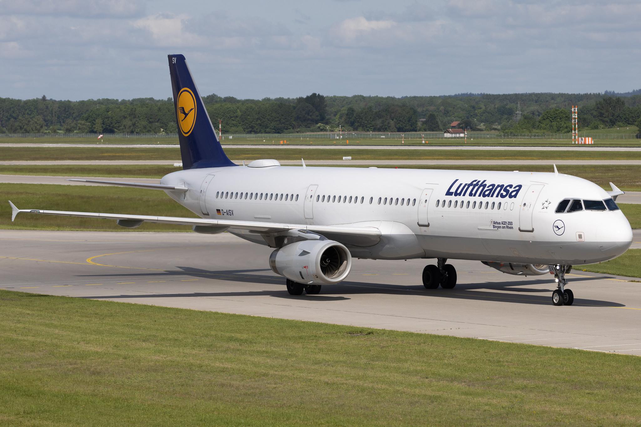 Munich Airport: Lufthansa (LH / DLH) | Airbus A321-231 A321 | D-AISV | MSN 4050