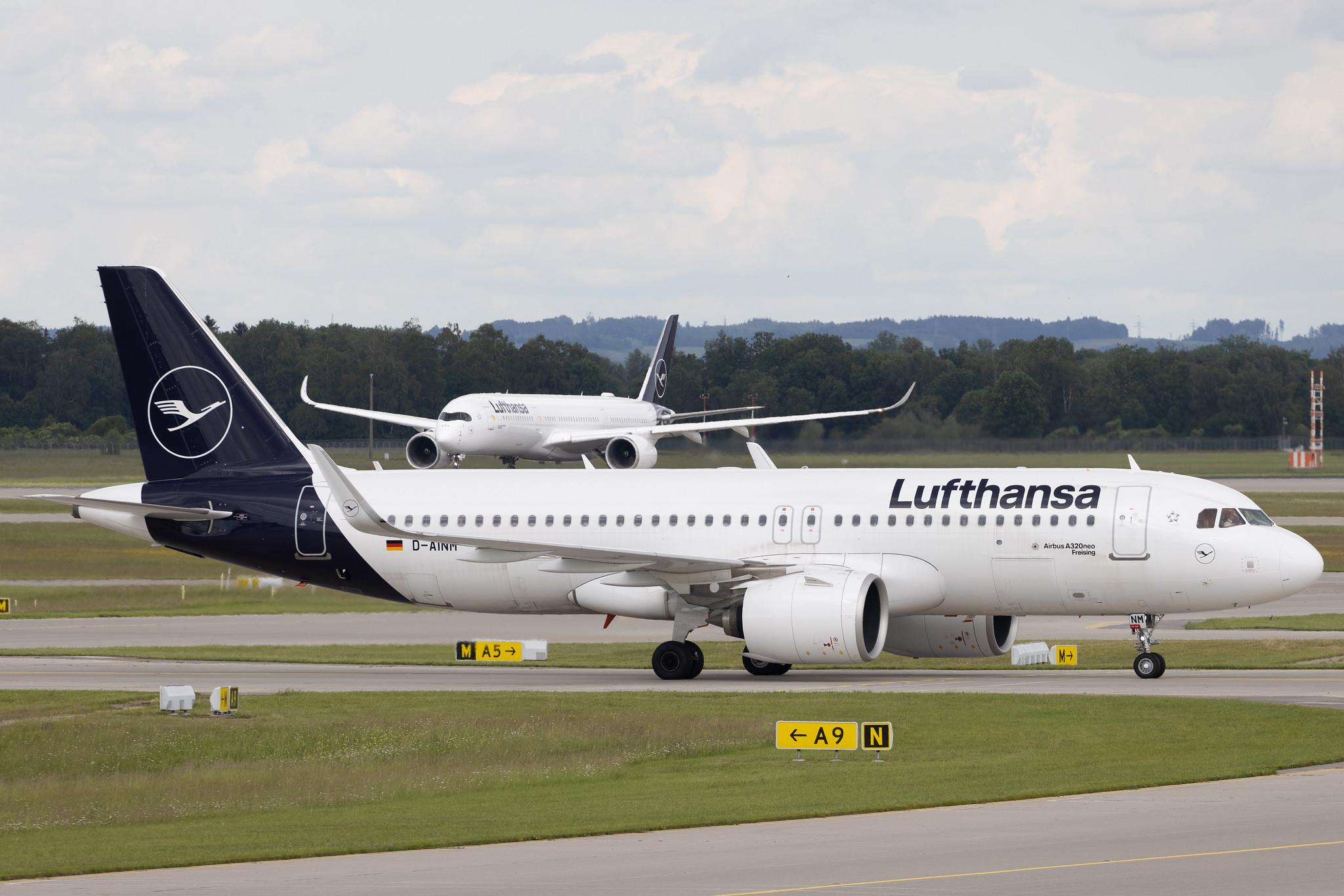 Munich Airport: Lufthansa (LH / DLH) | Airbus A320-271N A20N | D-AINM | MSN 8456