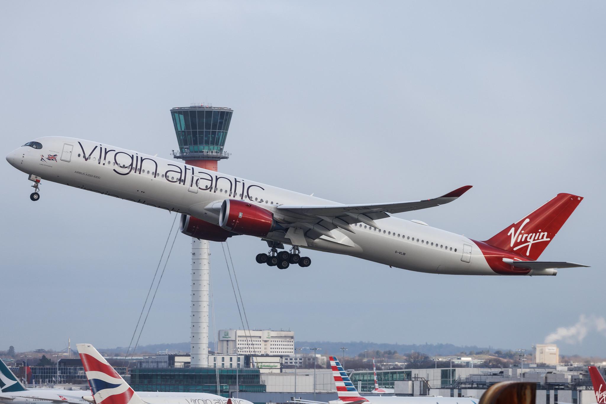 London Heathrow: Virgin Atlantic (VS / VIR) | Airbus A350-1041 A35K | G-VLIB | MSN 507