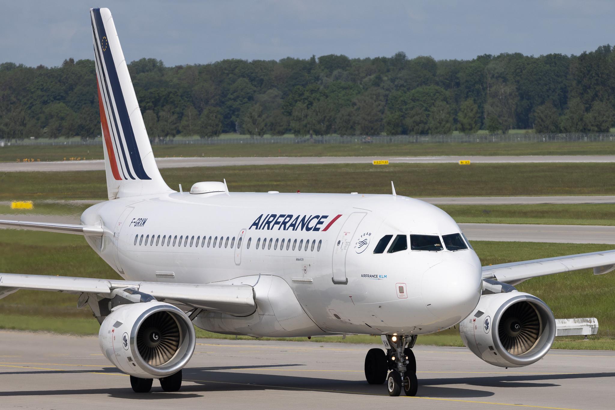 Munich Airport: Air France (AF / AFR) | Airbus A319-111 A319 | F-GRXM | MSN 2961