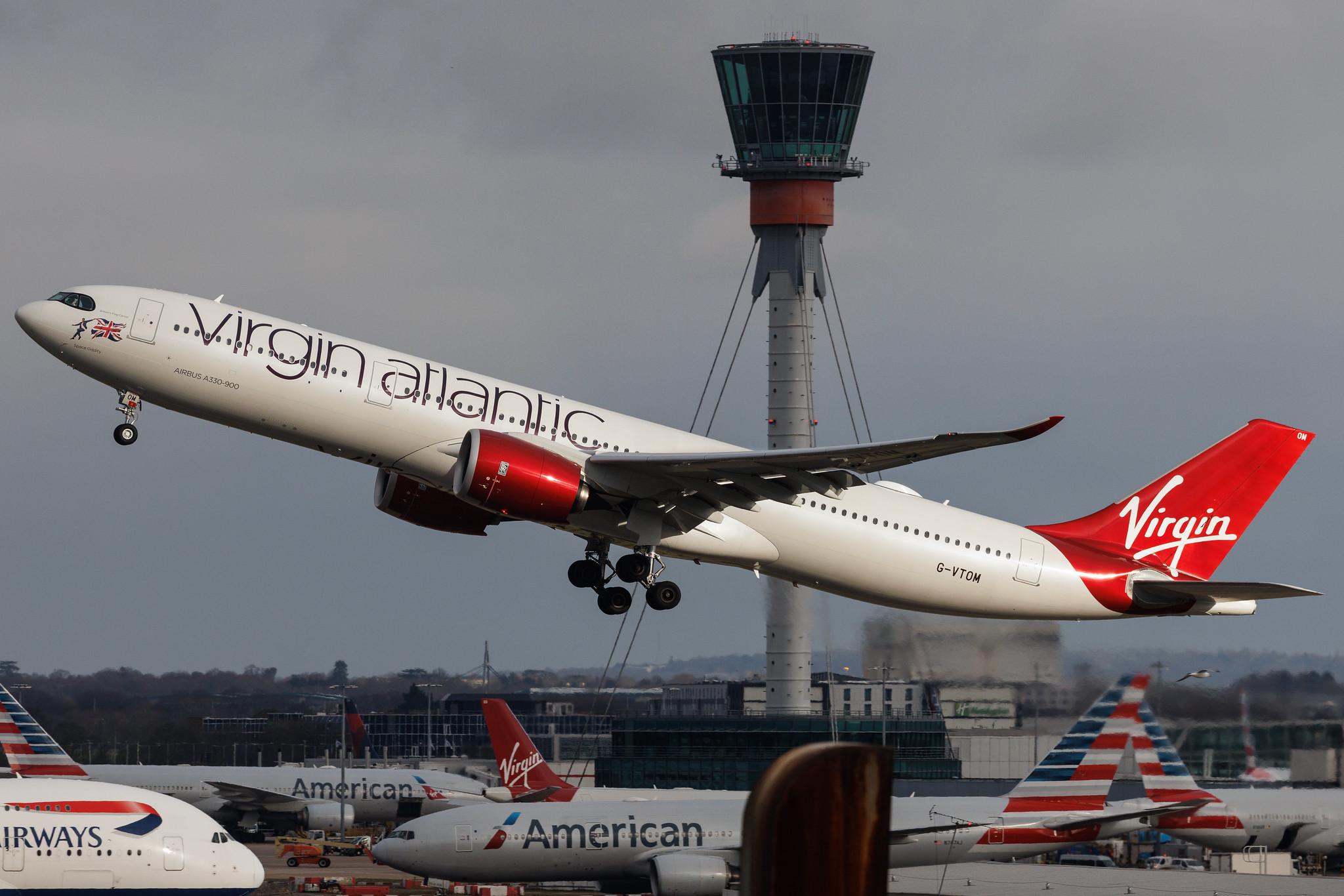 London Heathrow: Virgin Atlantic (VS / VIR) | Airbus A330-941 A339 | G-VTOM | MSN 2019