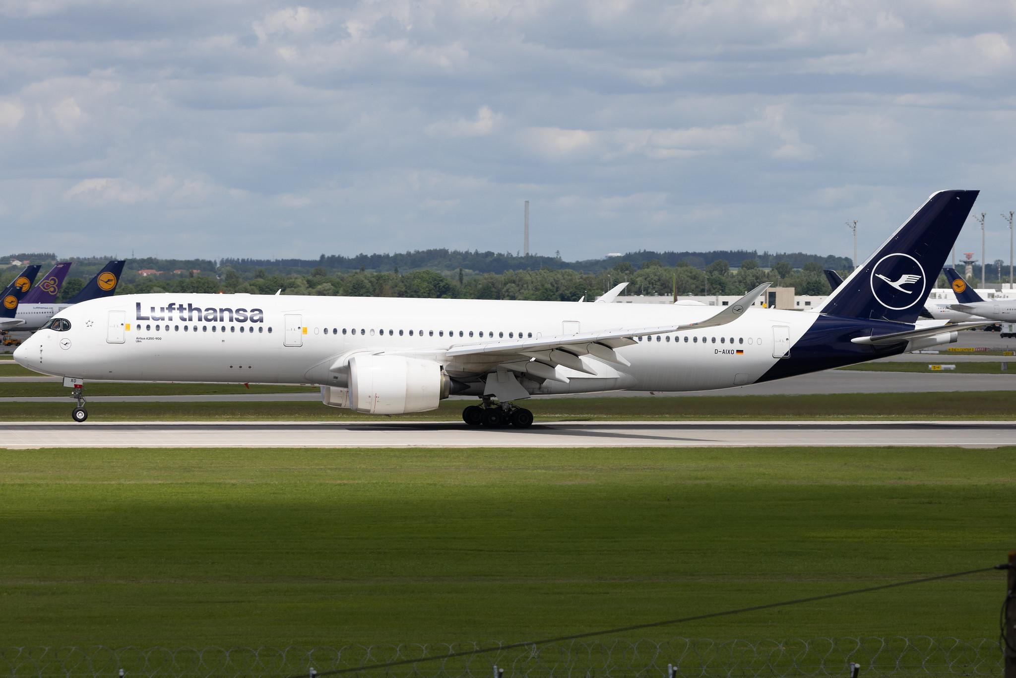Munich Airport: Lufthansa (LH / DLH) | Airbus A350-941 A359 | D-AIXO | MSN 314