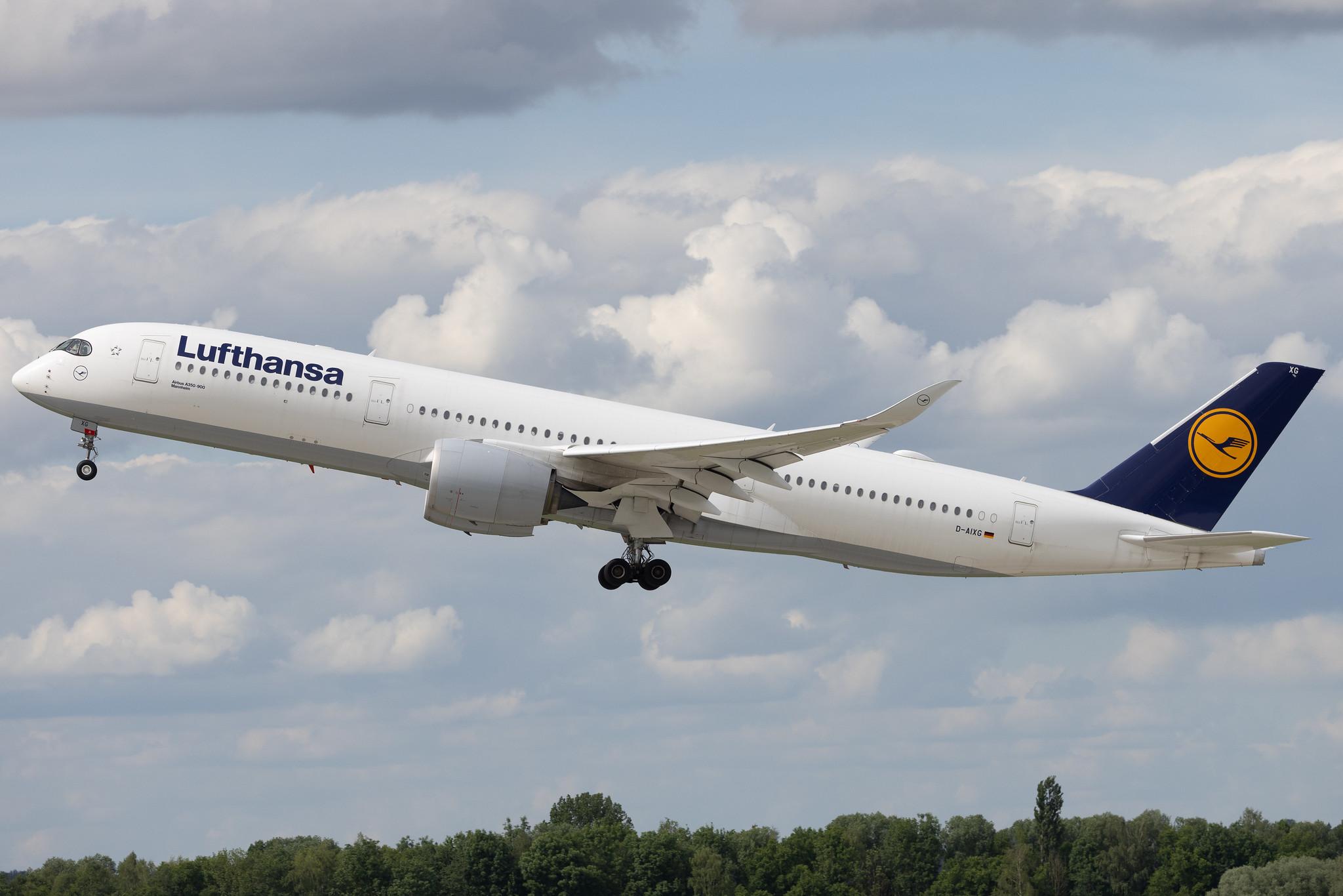 Munich Airport: Lufthansa (LH / DLH) | Airbus A350-941 A359 | D-AIXG | MSN 174