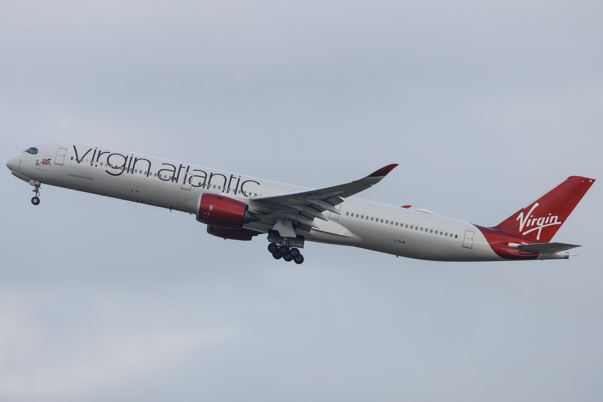 London Heathrow: Virgin Atlantic (VS / VIR) | Airbus A350-1041 A35K | G-VLIB | MSN 507