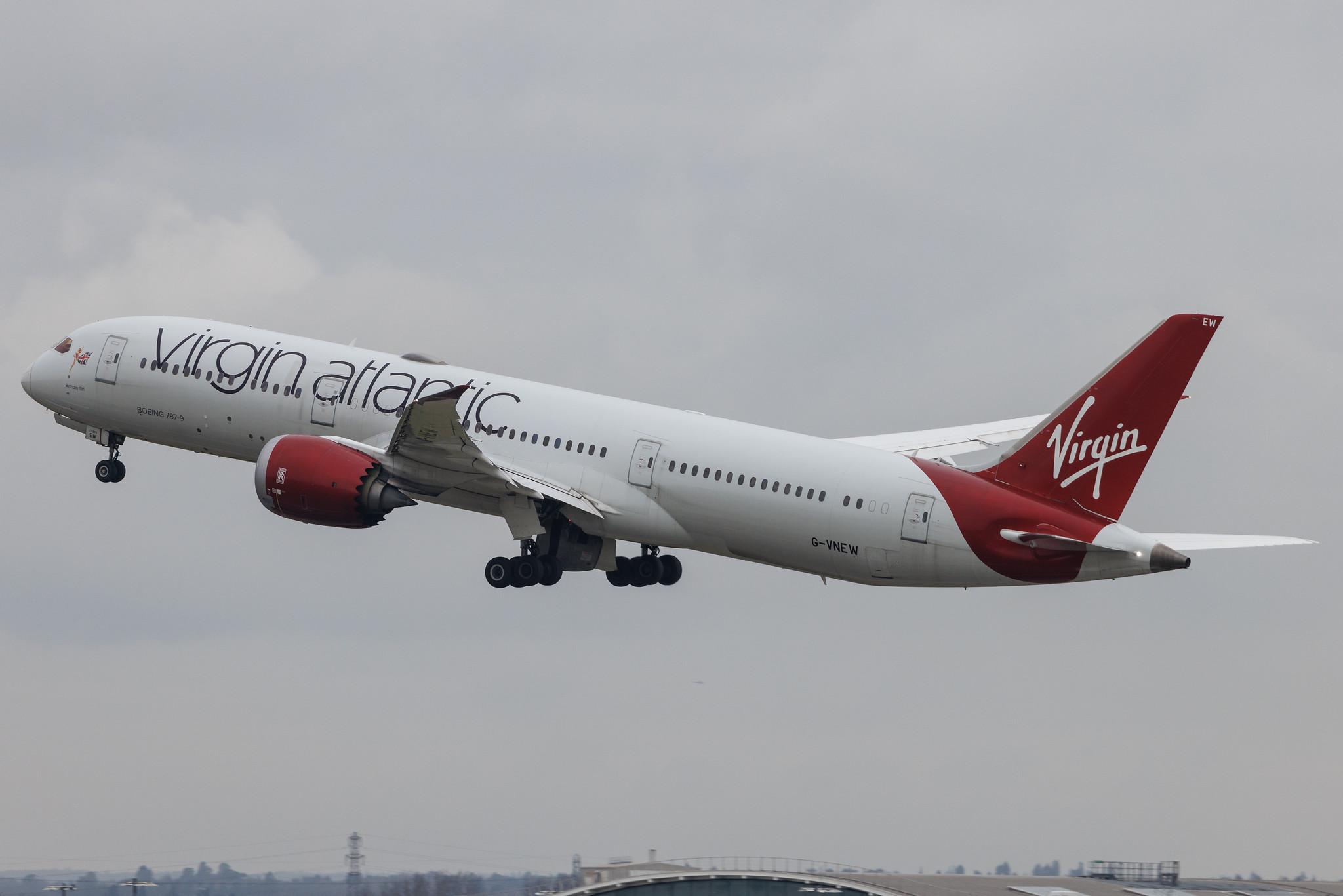 London Heathrow: Virgin Atlantic (VS / VIR) | Boeing 787-9 Dreamliner B789 | G-VNEW | MSN 40956