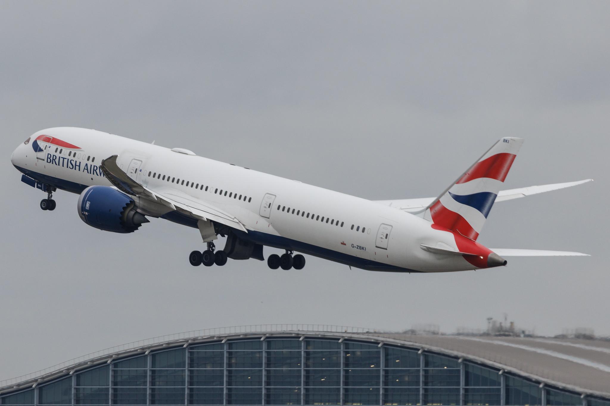 London Heathrow: British Airways (BA / BAW) | Boeing 787-9 Dreamliner B789 | G-ZBKI | MSN 38625