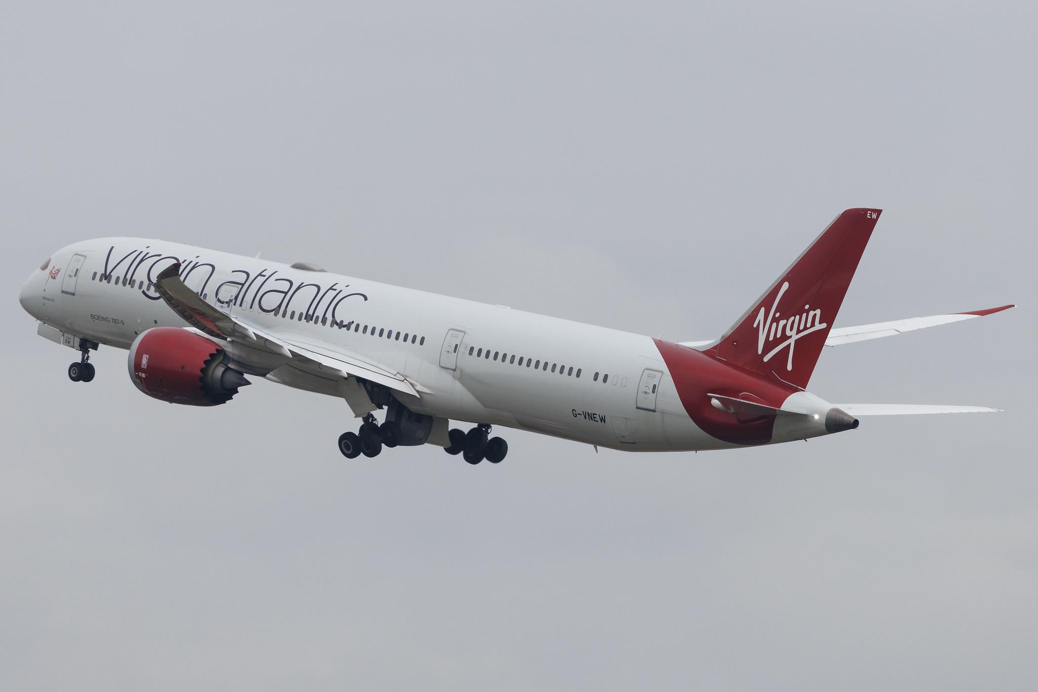London Heathrow: Virgin Atlantic (VS / VIR) | Boeing 787-9 Dreamliner B789 | G-VNEW | MSN 40956