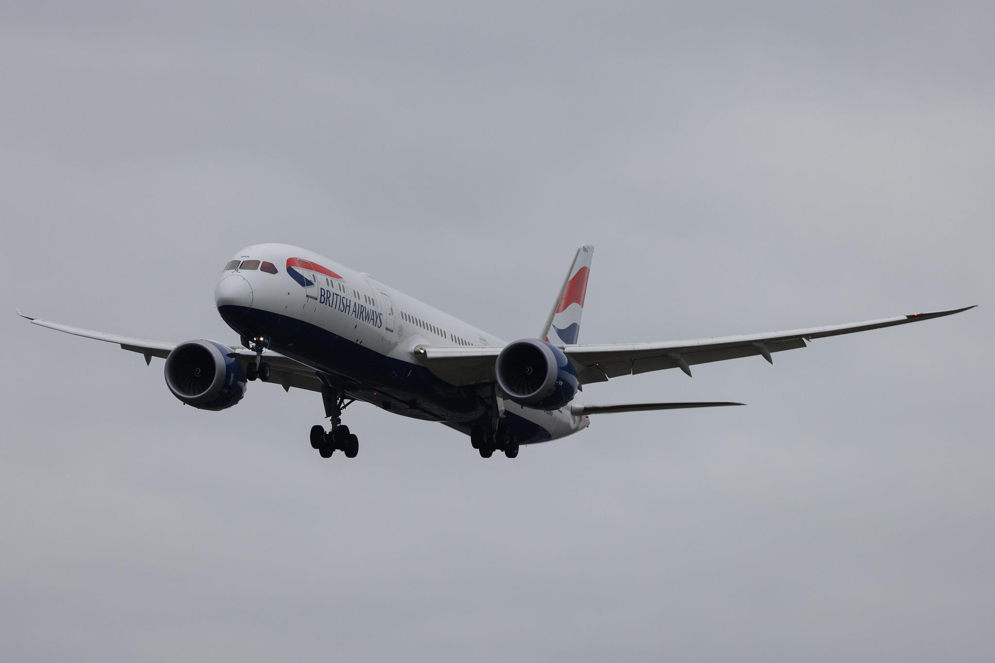 London Heathrow: British Airways (BA / BAW) | Boeing 787-9 Dreamliner B789 | G-ZBKN | MSN 38630
