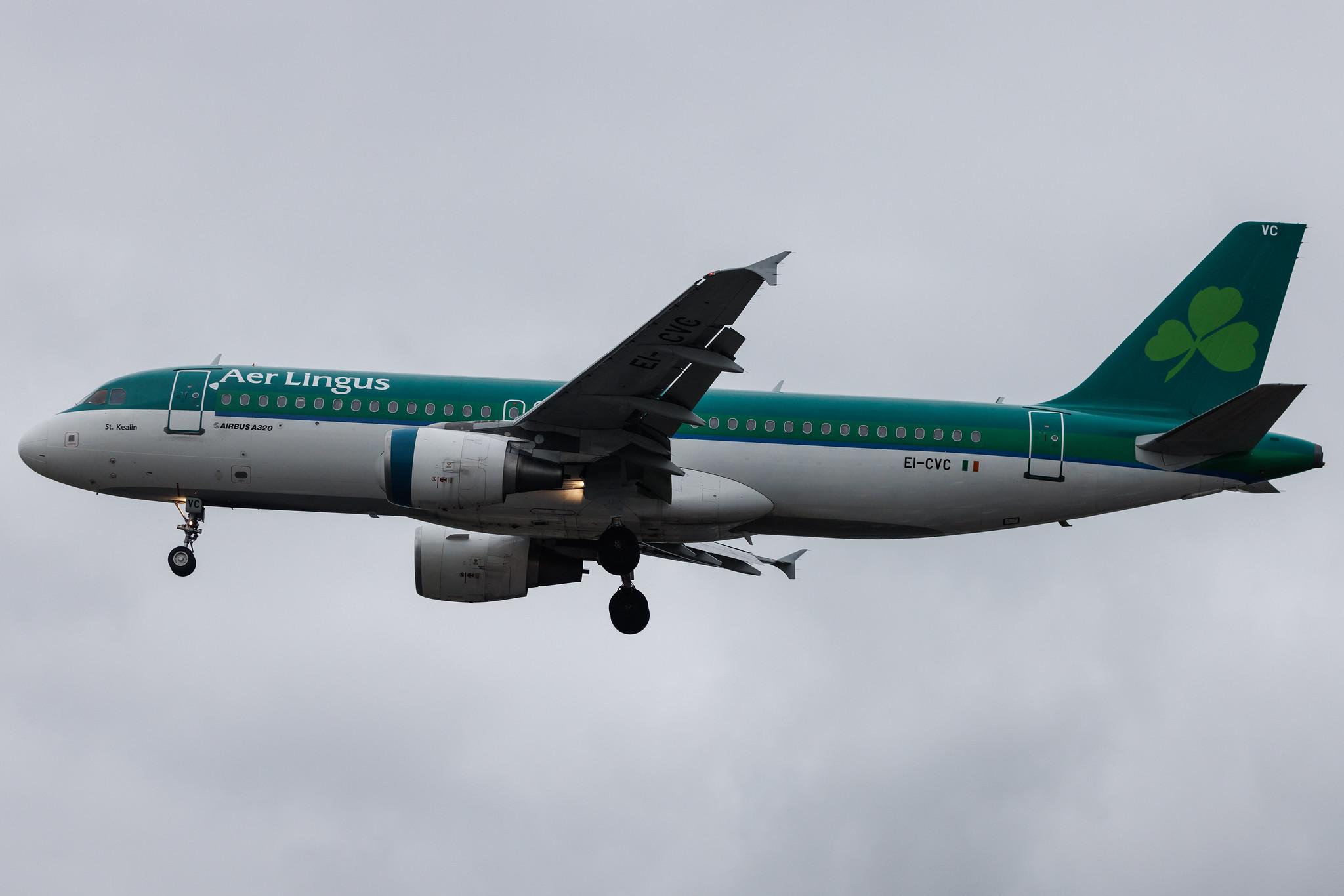 London Heathrow: Aer Lingus (EI / EIN) | Airbus A320-214 A320 | EI-CVC | MSN 1443