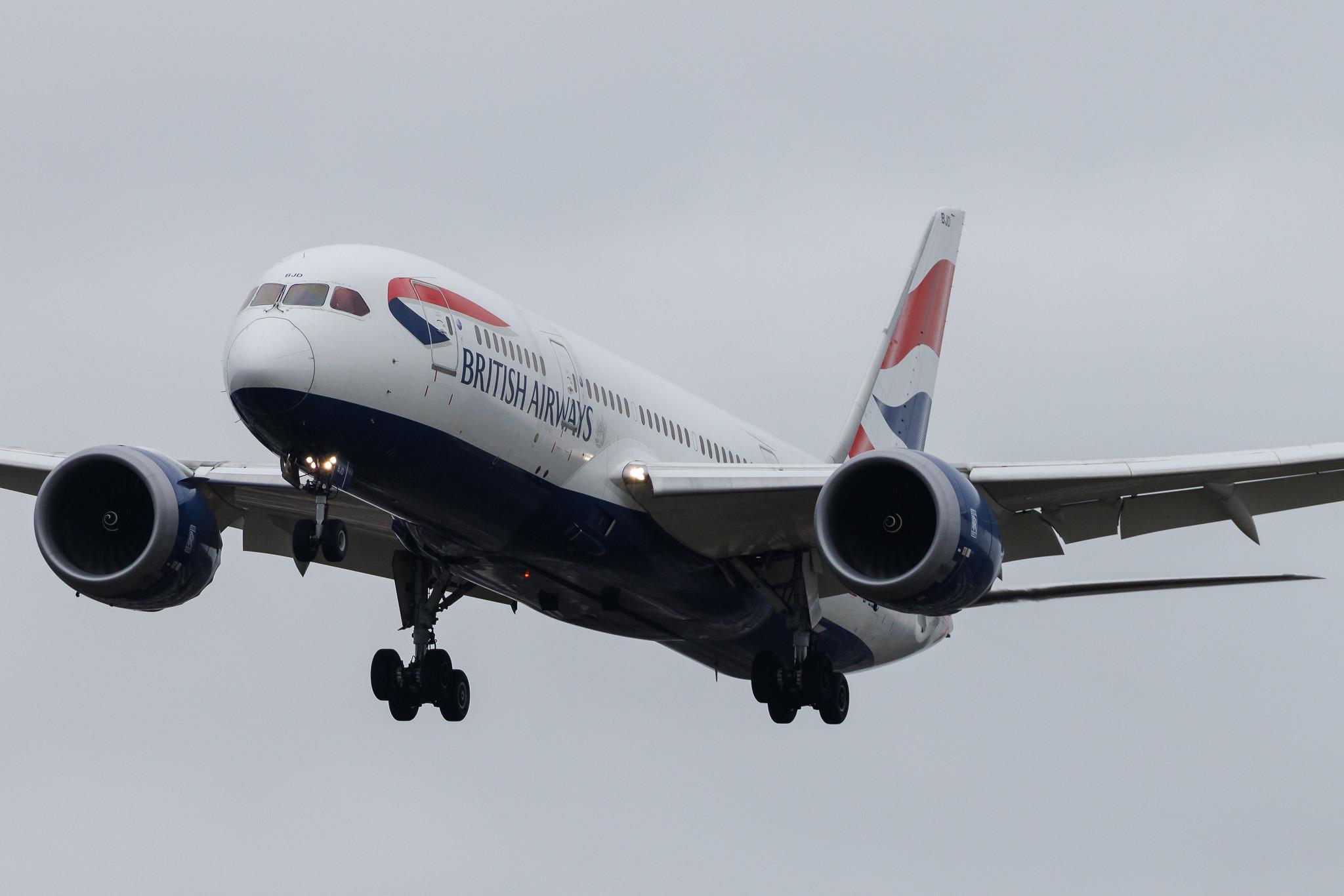 London Heathrow: British Airways (BA / BAW) | Boeing 787-8 Dreamliner B788 | G-ZBJD | MSN 38619