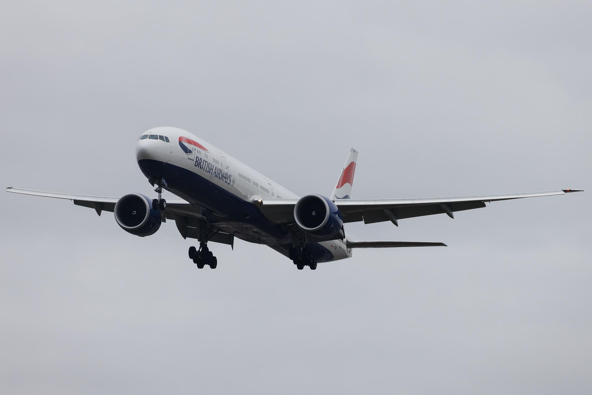 London Heathrow: British Airways (BA / BAW) | Boeing 777-300(ER) B77W | G-STBP | MSN 66633