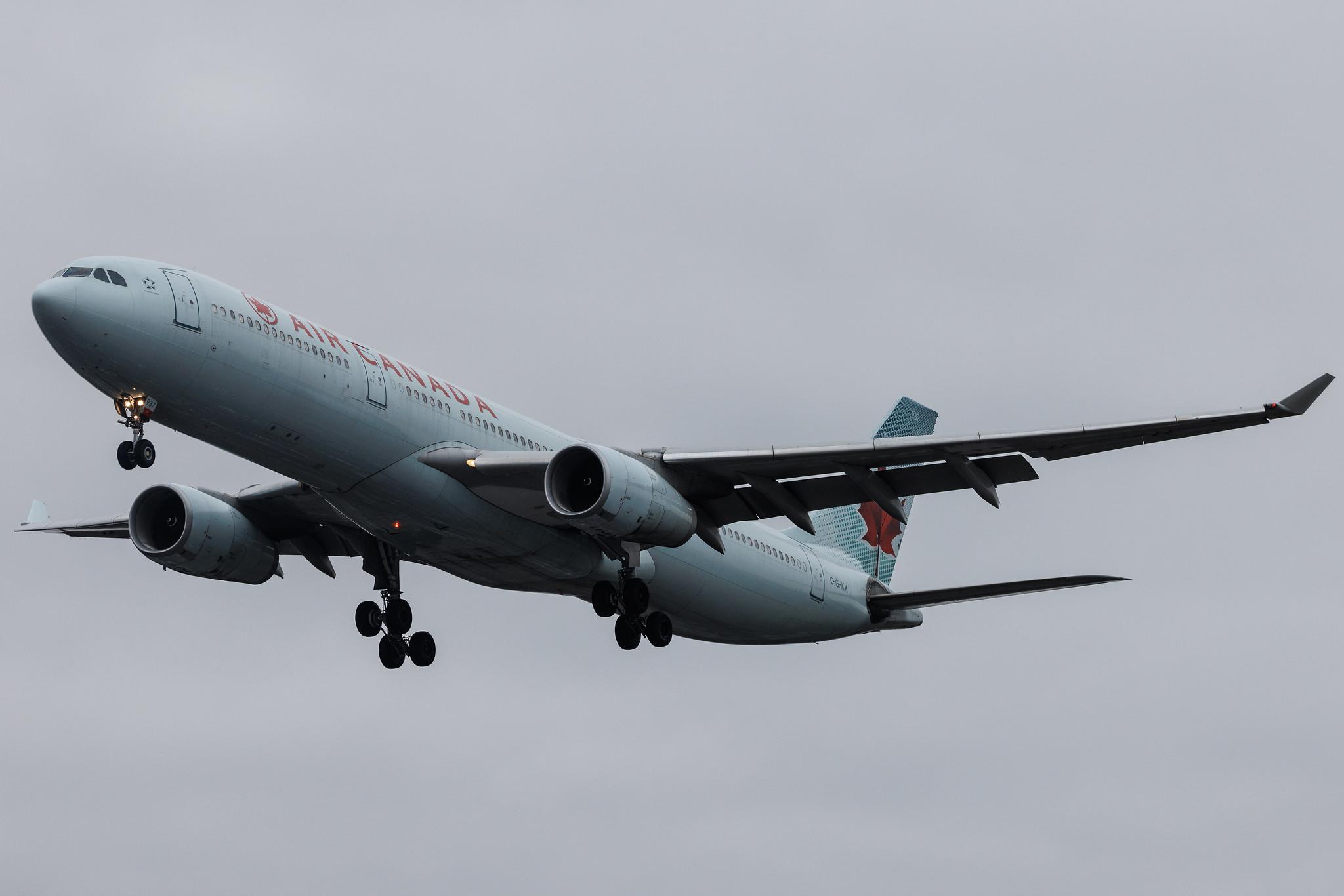 London Heathrow: Air Canada (AC / ACA) |  Airbus A330-343 A333 | C-GHKX | MSN 0412