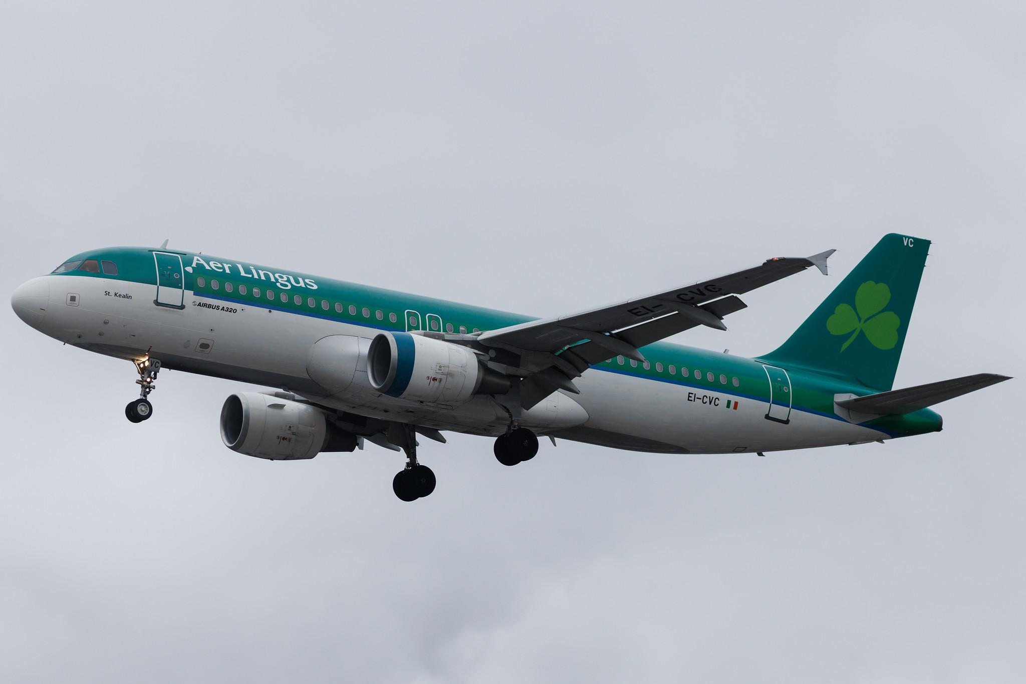London Heathrow: Aer Lingus (EI / EIN) | Airbus A320-214 A320 | EI-CVC | MSN 1443