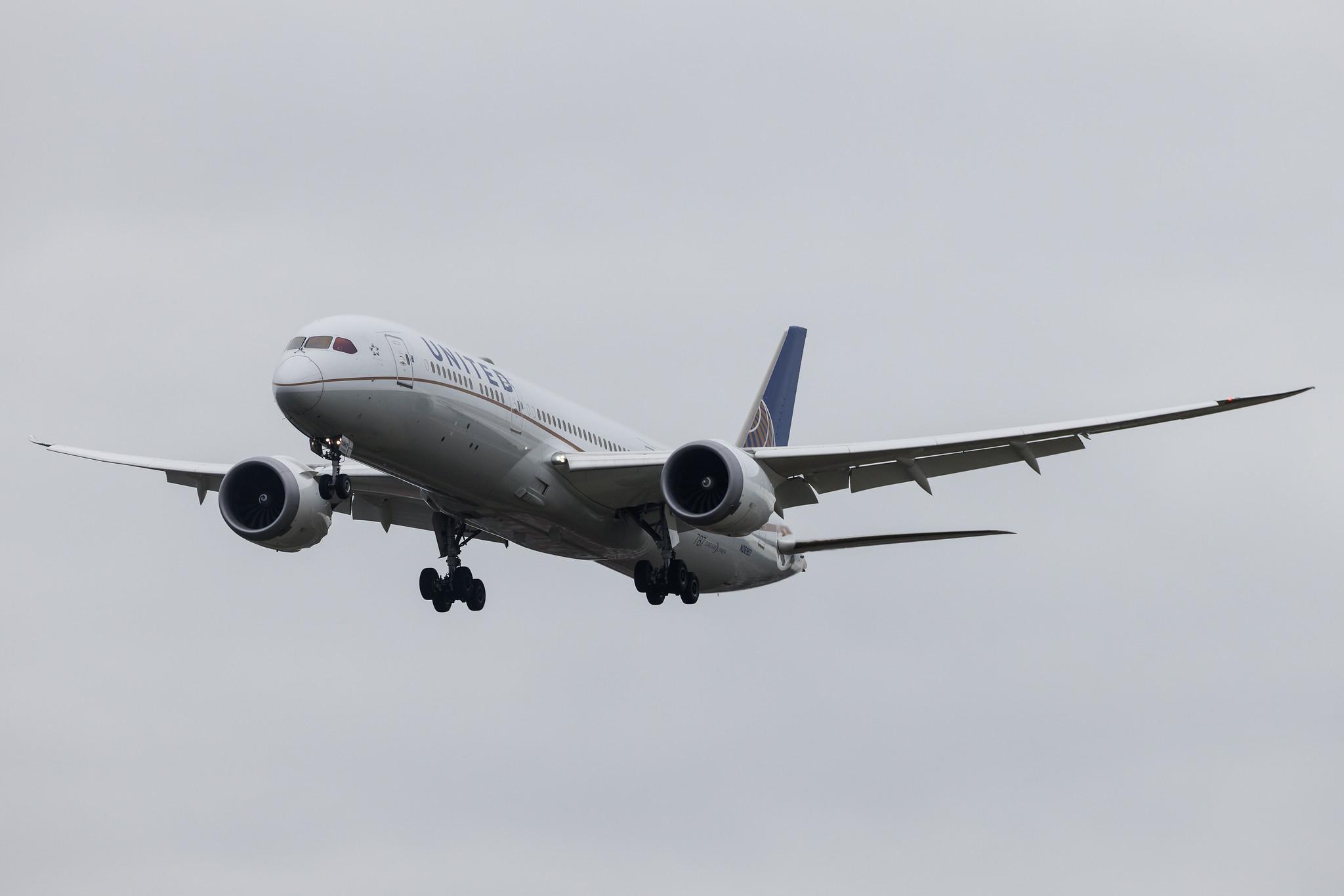 London Heathrow: United Airlines (UA / UAL) | Boeing 787-9 Dreamliner B789 | N26967 | MSN 60144