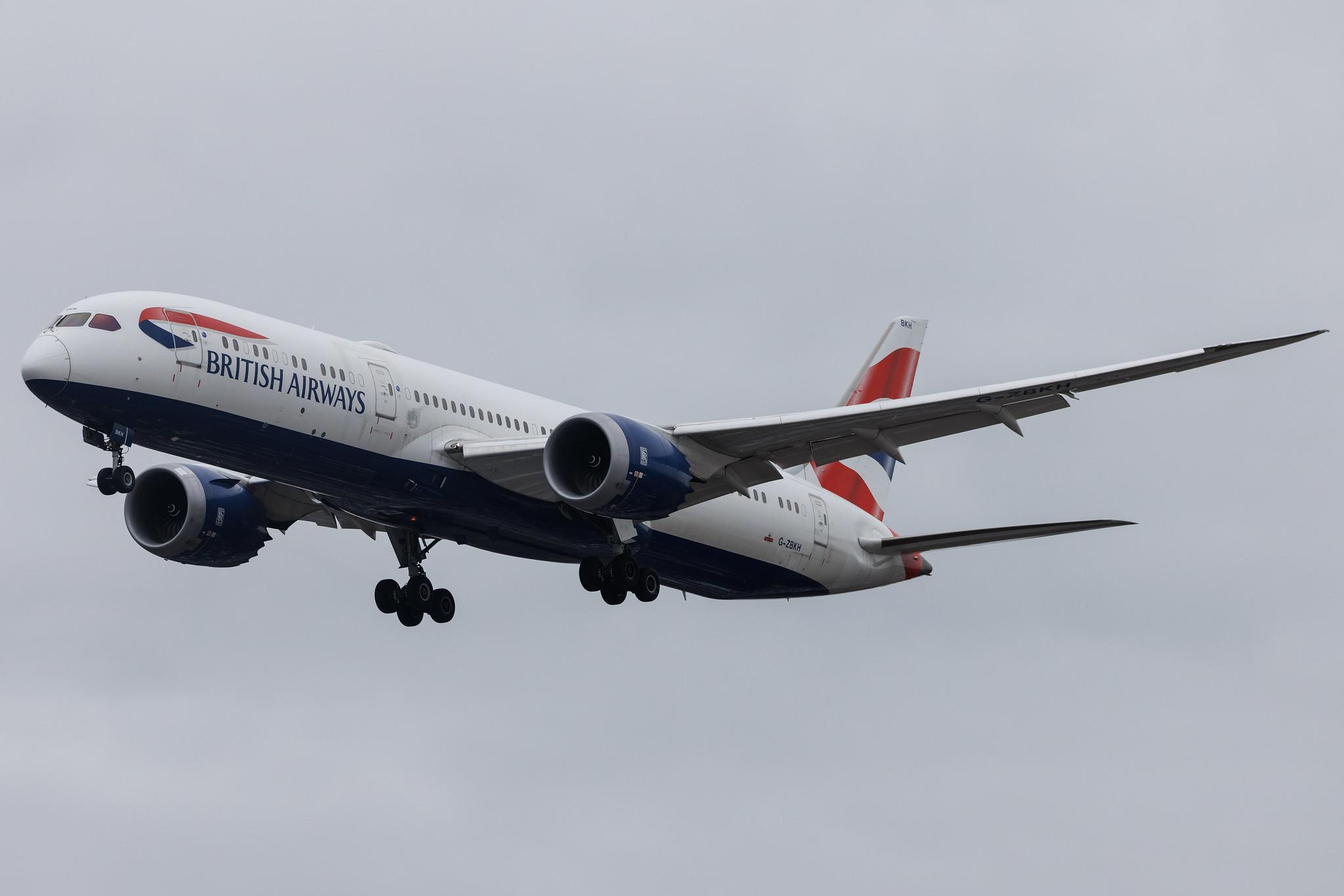 London Heathrow: British Airways (BA / BAW) | Boeing 787-9 Dreamliner B789 | G-ZBKH | MSN 38624