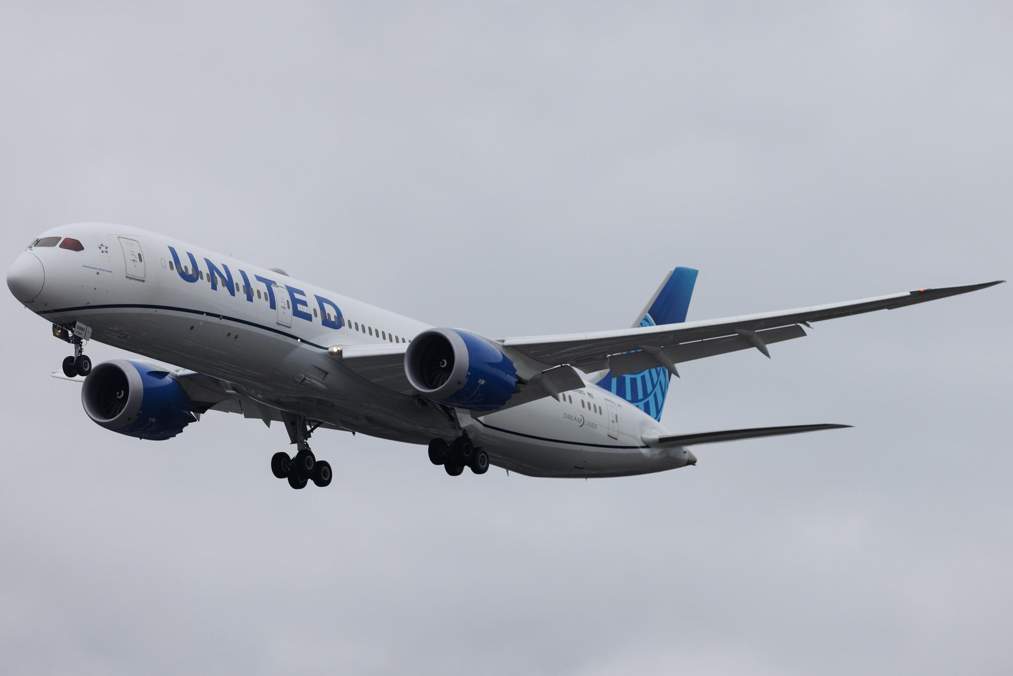 London Heathrow: United Airlines (UA / UAL) | Boeing 787-9 Dreamliner B789 | N24980 | MSN 66138