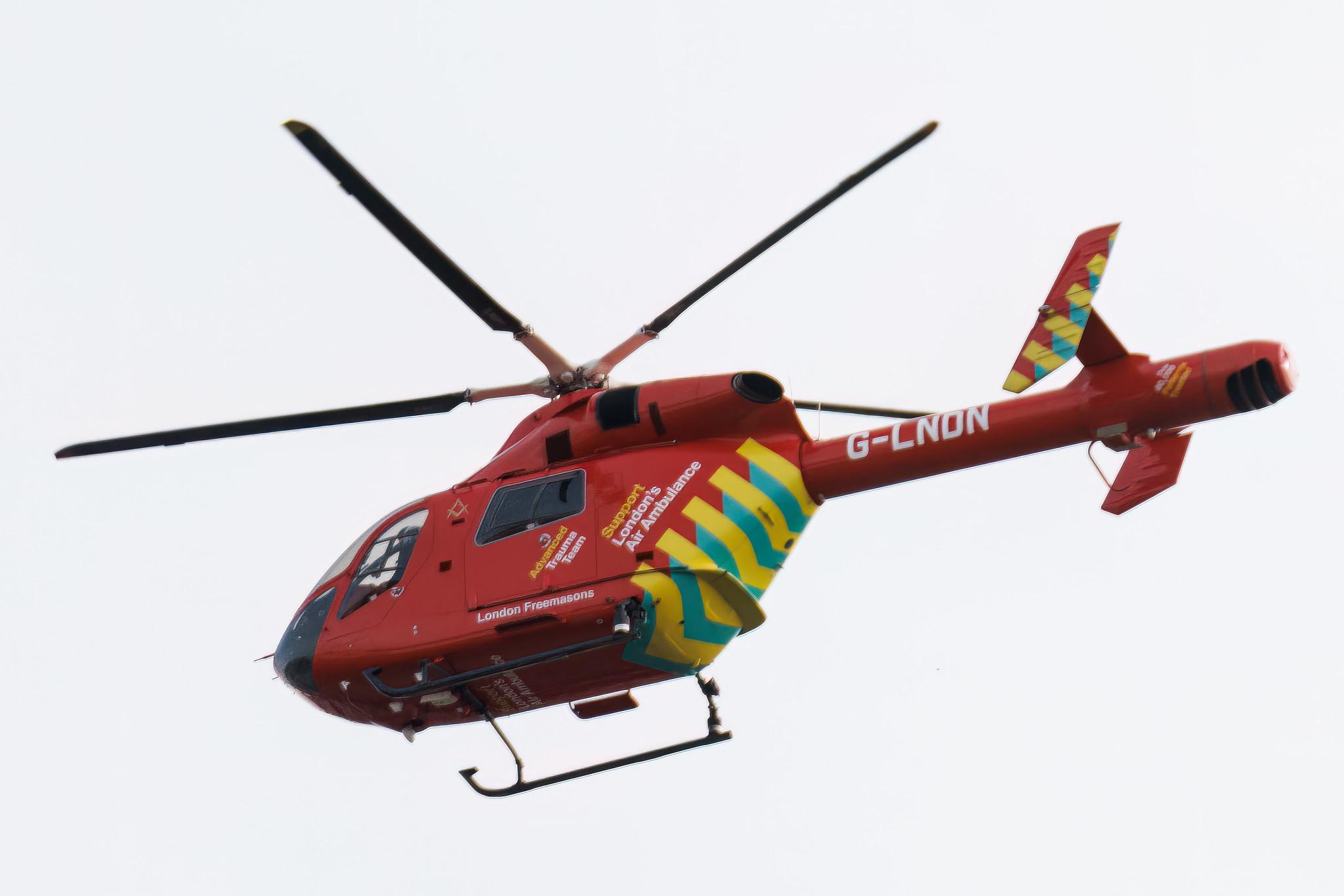 London: London Air Ambulance (/ HLE) | Operator: United Kingdom - Air Ambulance | MD-900 Explorer EXPL | G-LNDN | MSN 900-00125
