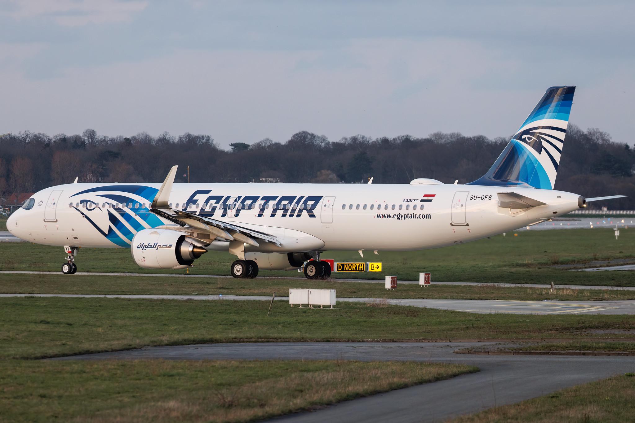 Hamburg Finkenwerder: EgyptAir (MS / MSR) | Airbus A321-251NX A21N | SU-GFS | MSN 11231