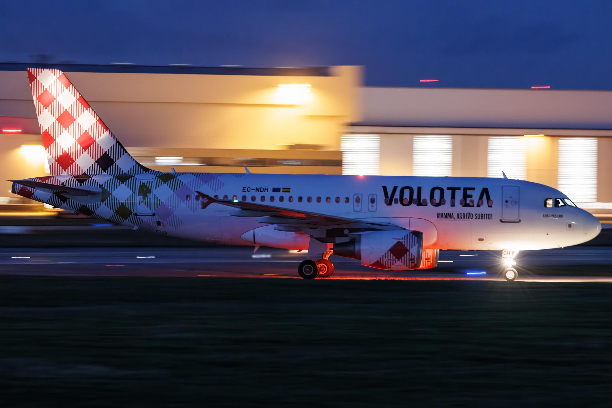 Hamburg Finkenwerder: Volotea (V7 / VOE) | Airbus A319-111 A319 | EC-NDH | MSN 03403