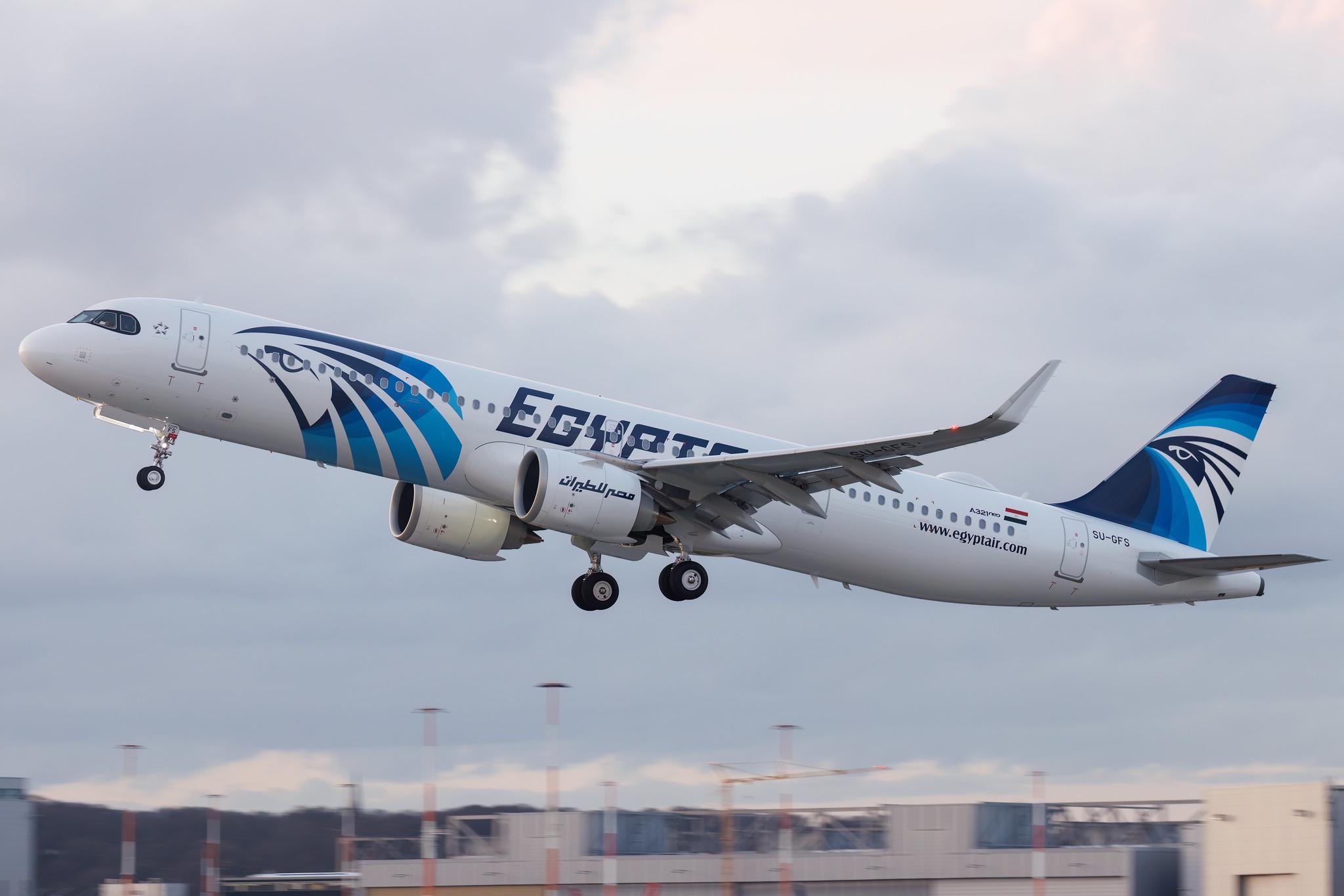 Hamburg Finkenwerder: EgyptAir (MS / MSR) | Airbus A321-251NX A21N | SU-GFS | MSN 11231