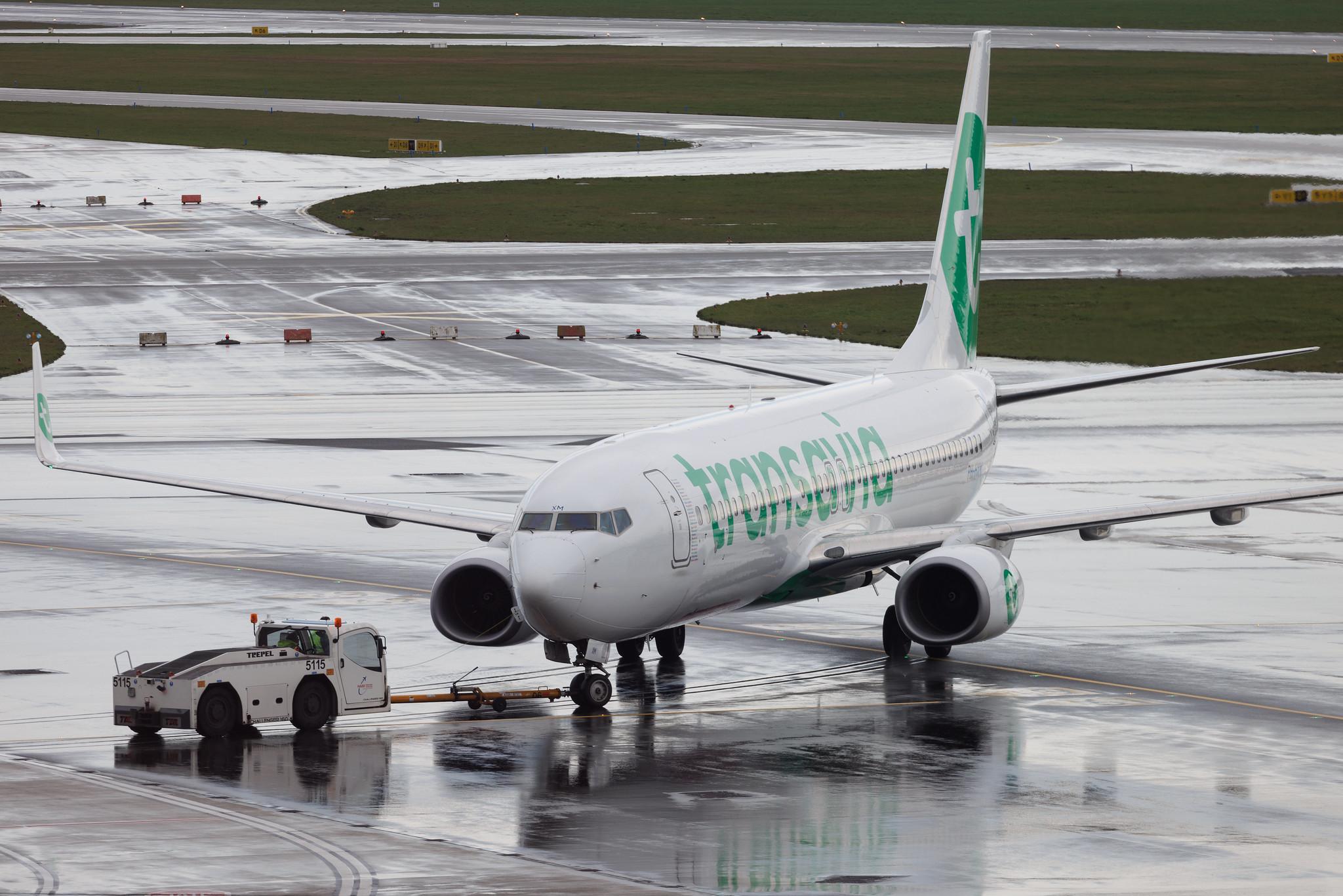 Hamburg Airport: Transavia (HV / TRA) | Boeing 737-8K2 B738 | PH-HXM | MSN 62165