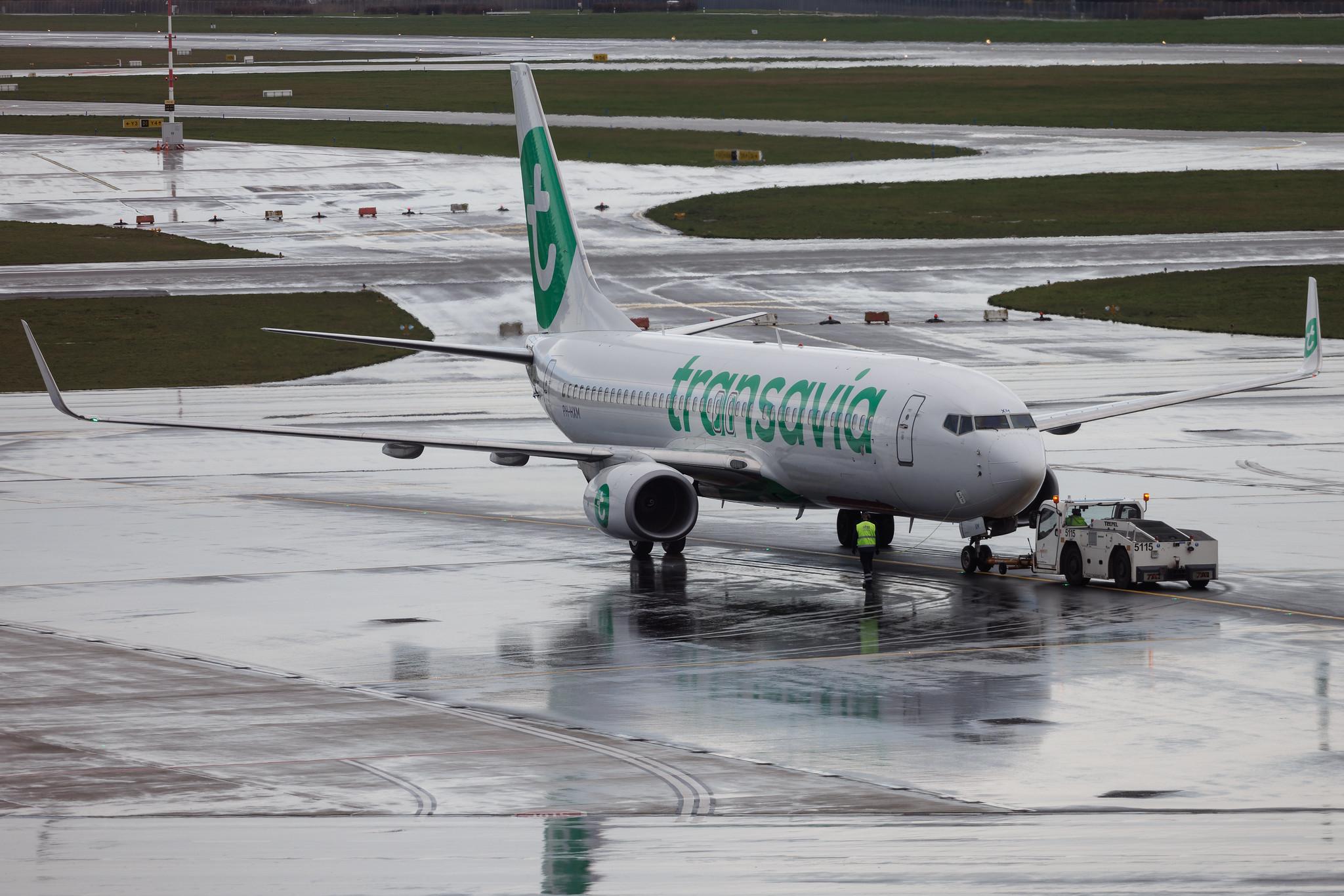 Hamburg Airport: Transavia (HV / TRA) | Boeing 737-8K2 B738 | PH-HXM | MSN 62165