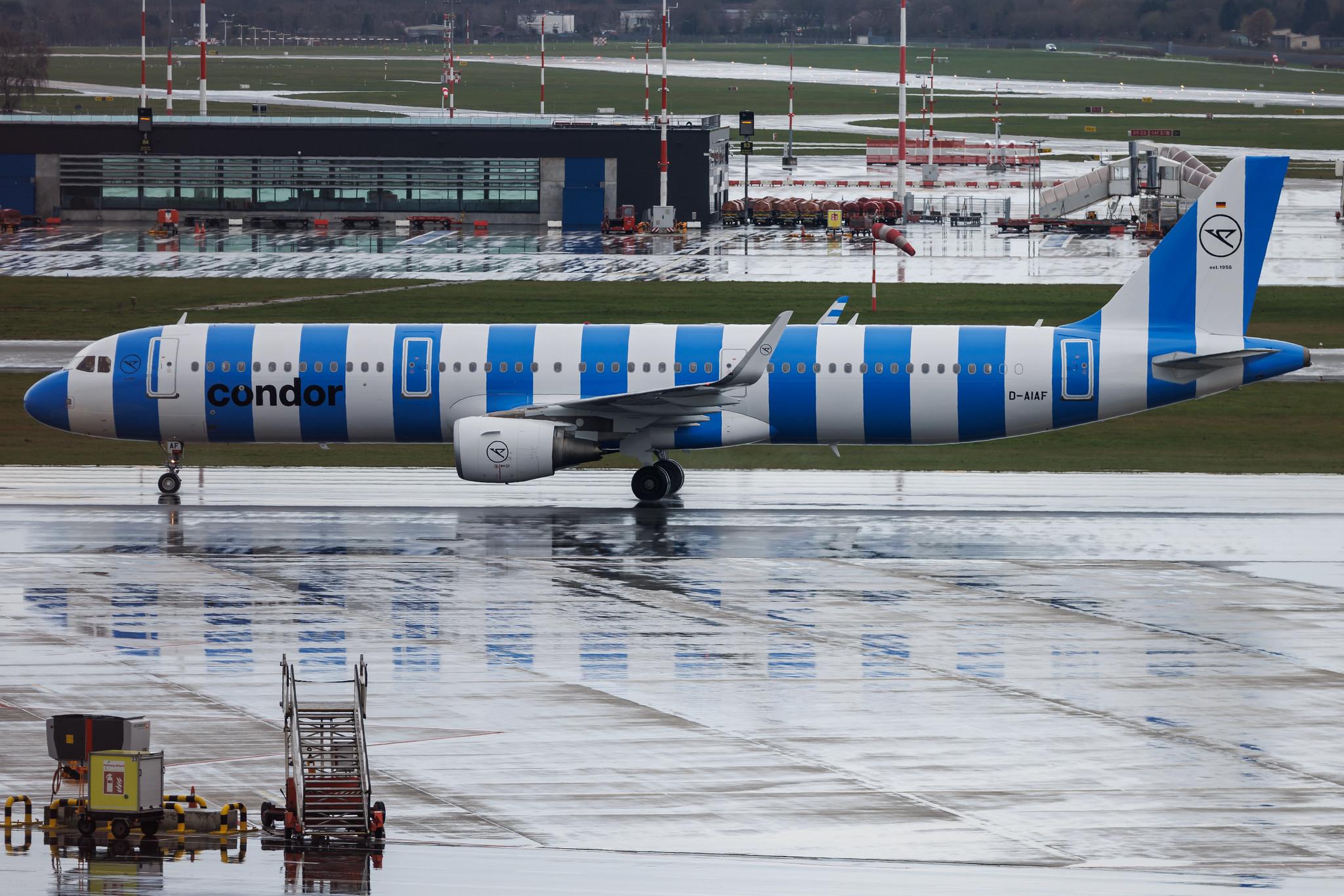 Hamburg Airport: Condor (DE / CFG) | Airbus A321-211 A321 | D-AIAF | MSN 6459
