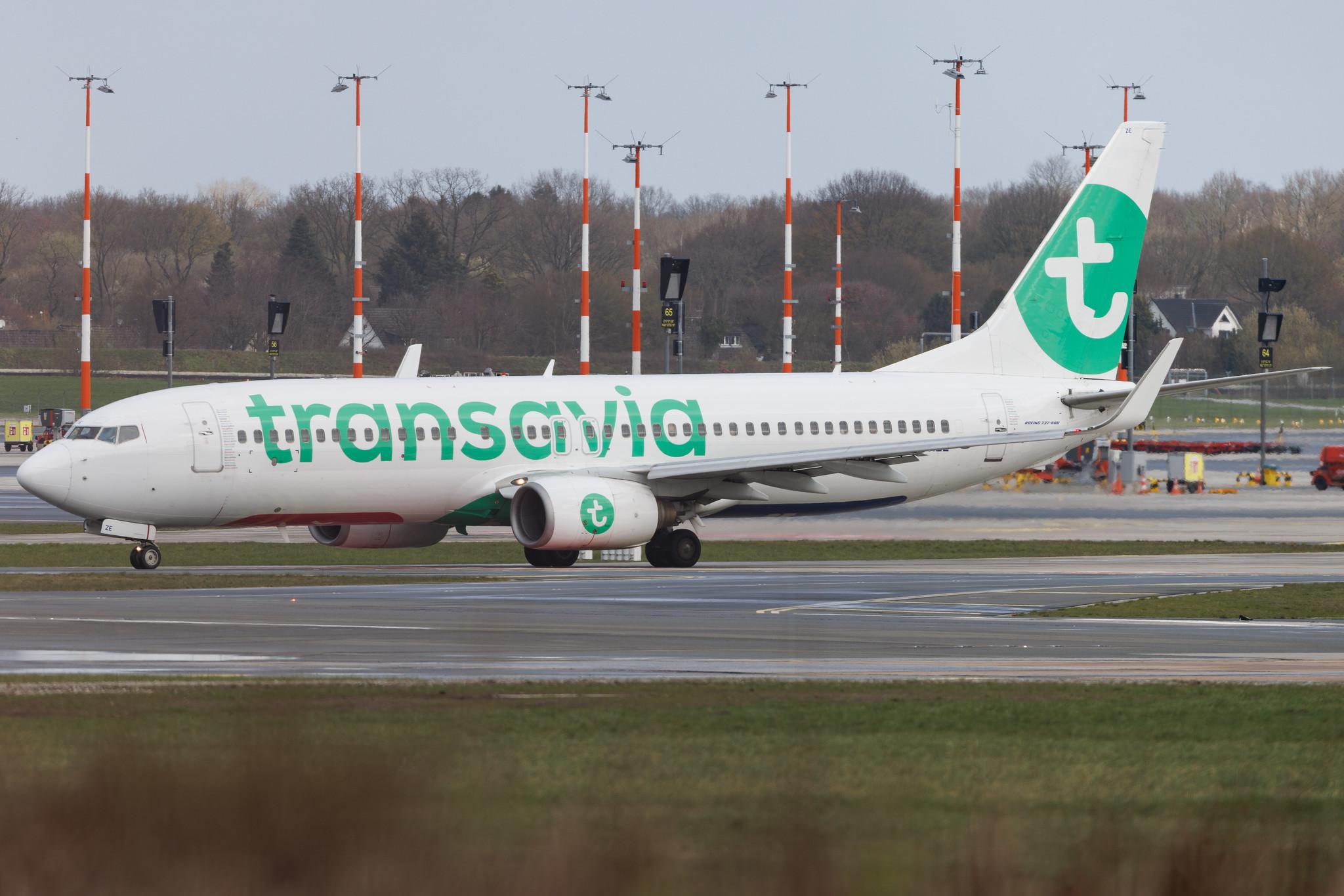 Hamburg Airport: Transavia (HV / TRA) | Boeing 737-8K2 B738 | PH-HZE | MSN 28377