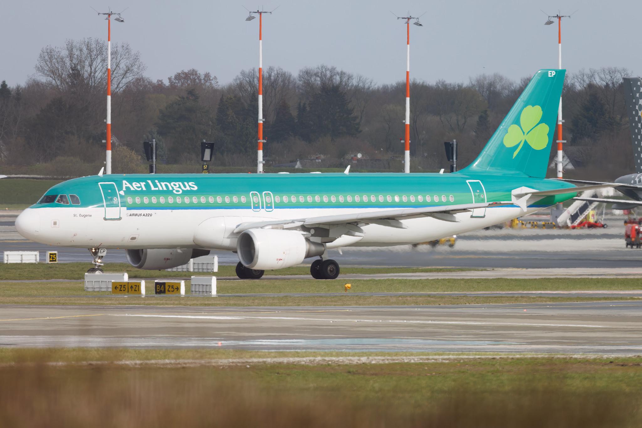 Hamburg Airport: Aer Lingus (EI / EIN) | Airbus A320-214 A320 | EI-DEP | MSN 2542