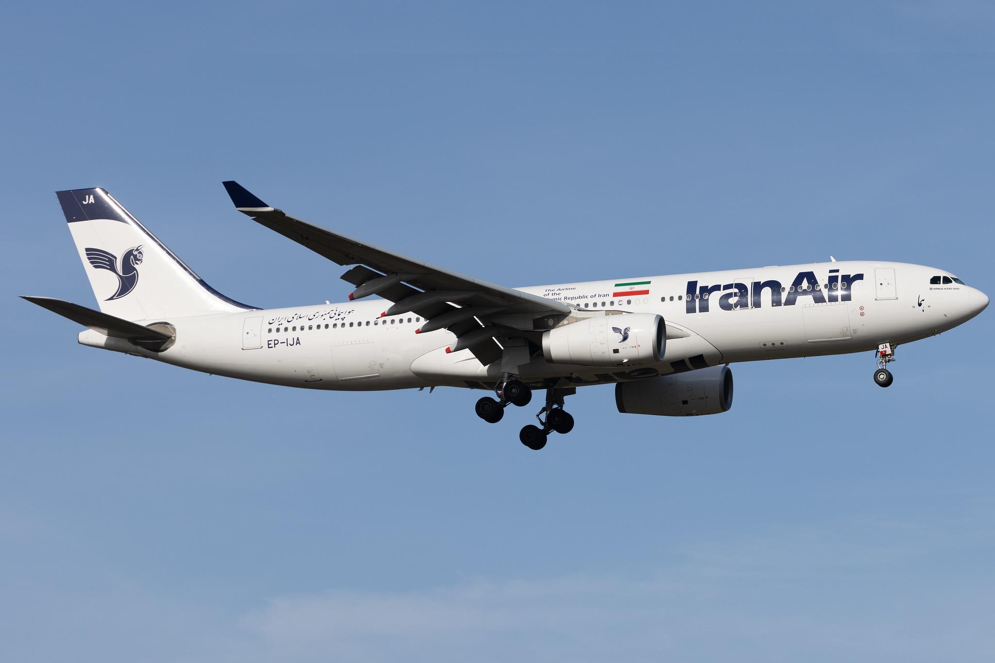 Frankfurt Airport: Iran Air (IR / IRA) | Airbus A330-243 A332 | EP-IJA | MSN 1540