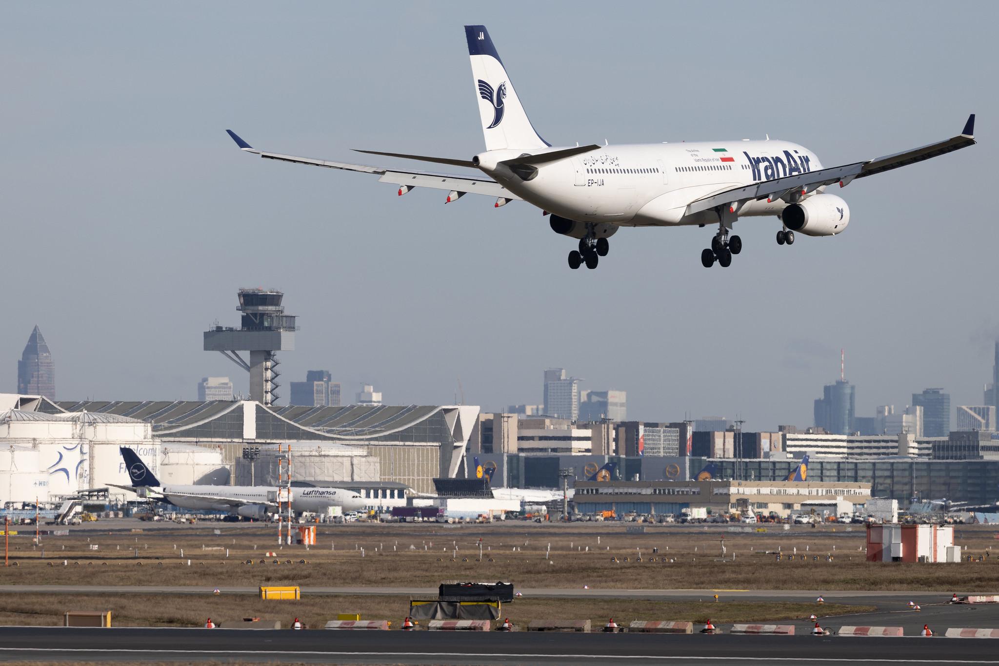Frankfurt Airport: Iran Air (IR / IRA) | Airbus A330-243 A332 | EP-IJA | MSN 1540