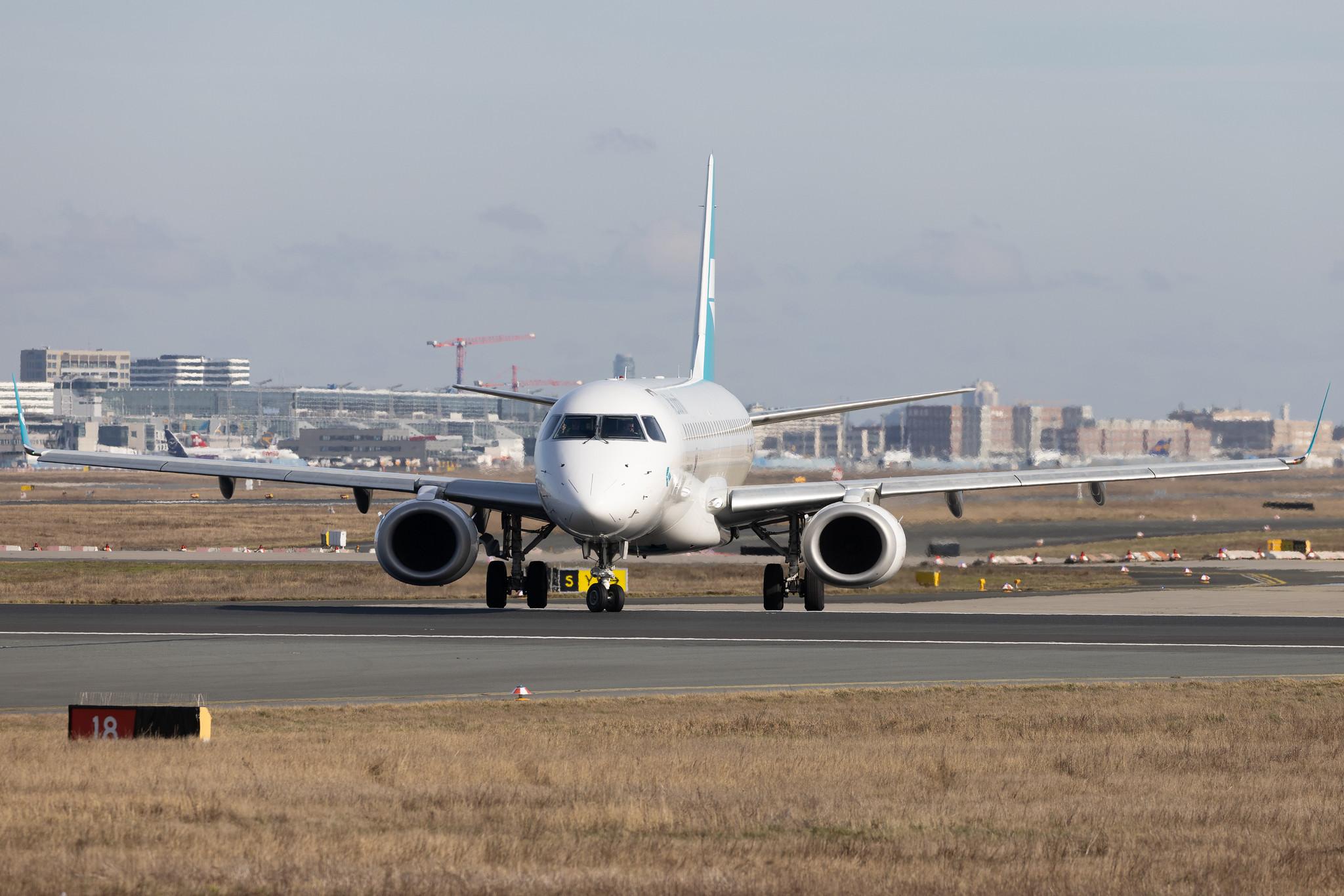 Frankfurt Airport: Air Dolomiti (EN / DLA) | Embraer E195LR E195 | I-ADJY | MSN 19000300