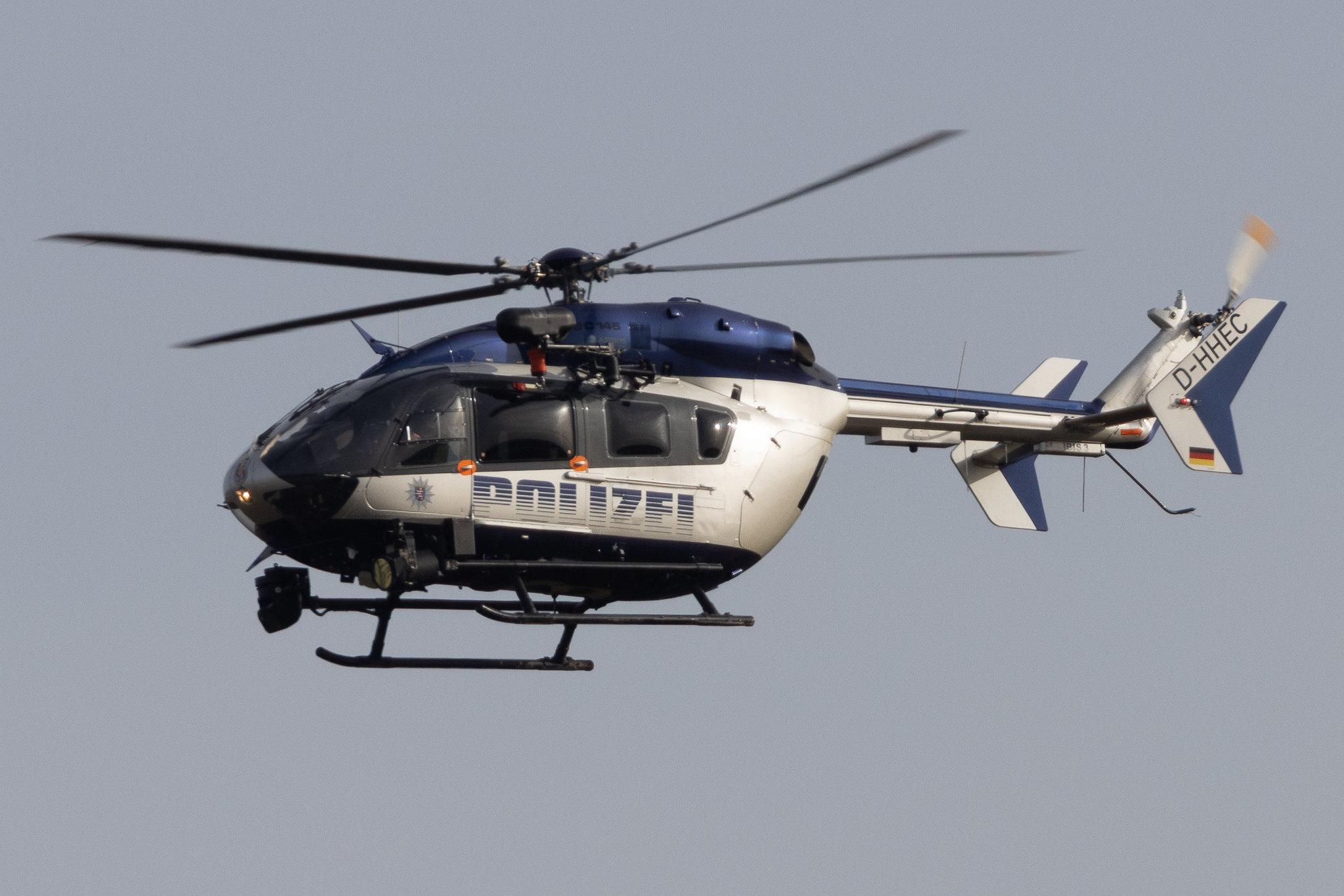 Frankfurt Airport: Polizei Hessen | Airbus Helicopters H145 EC45 | D-HHEC | MSN 9081